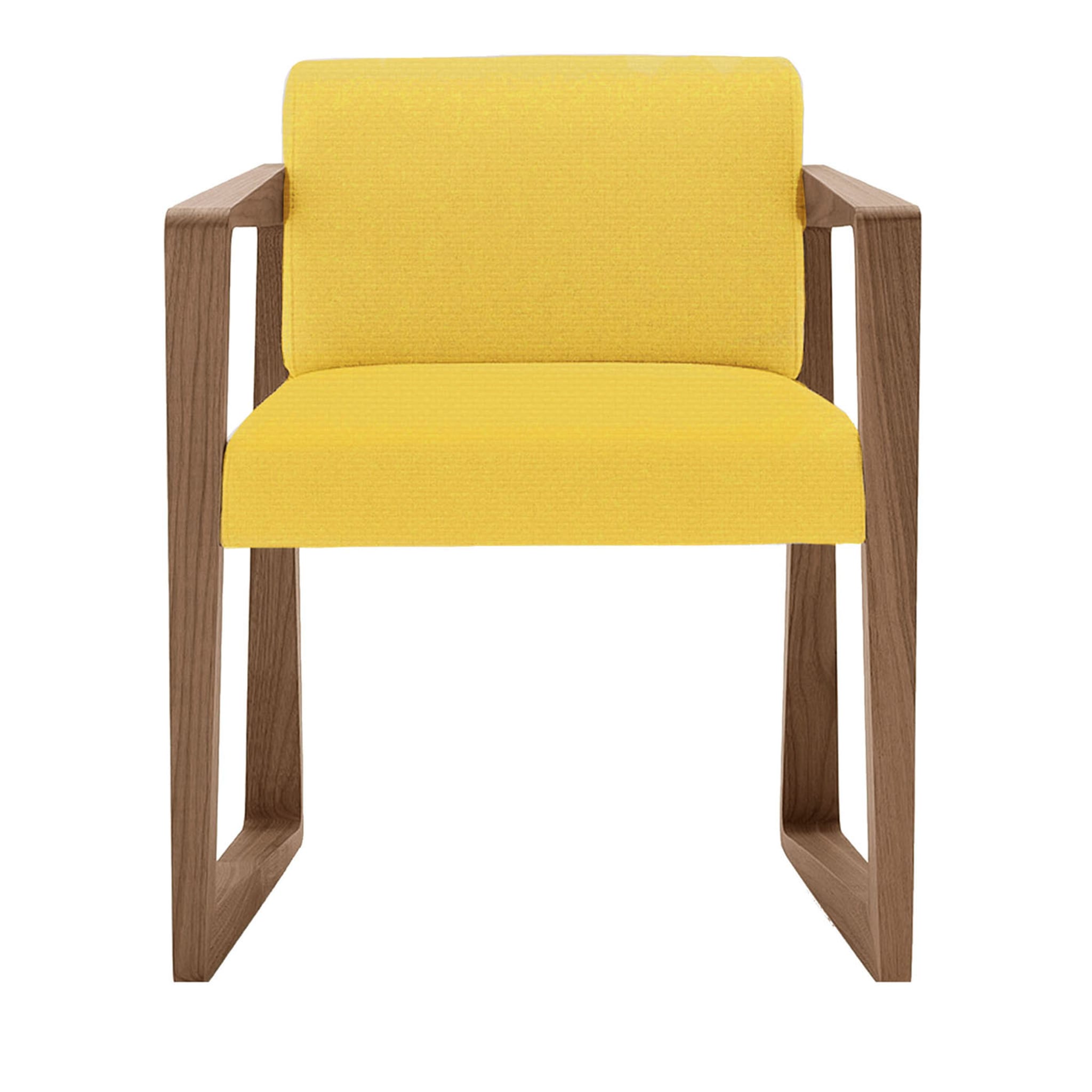 Small 2025 yellow armchair