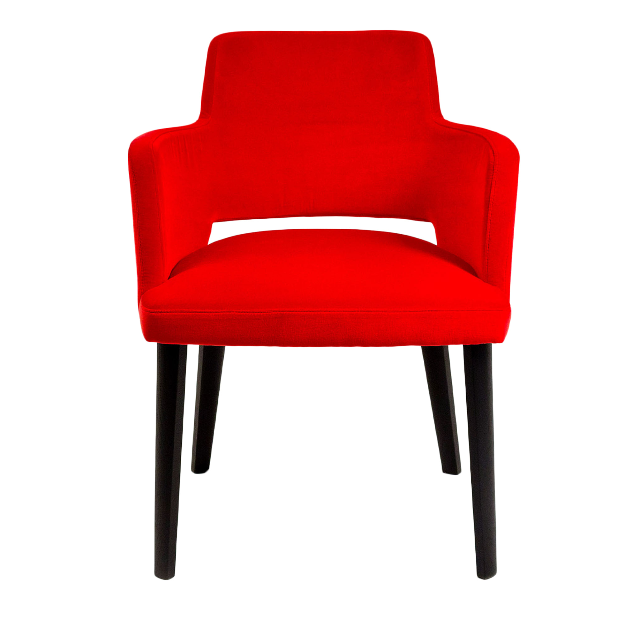 Grace.p Chinese-Red Armchair - Main view