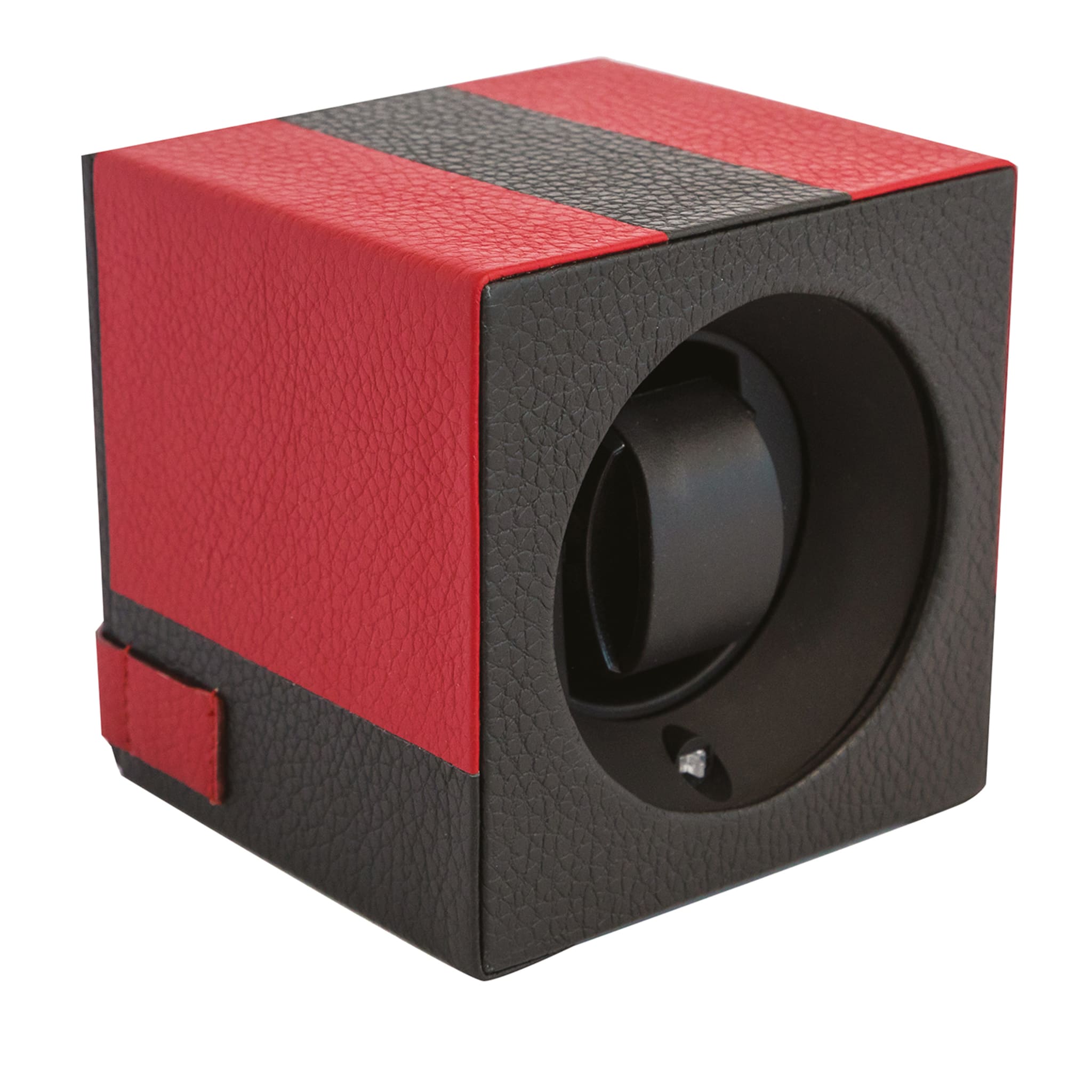 Pillow Red and Black Watch Winder - Main view