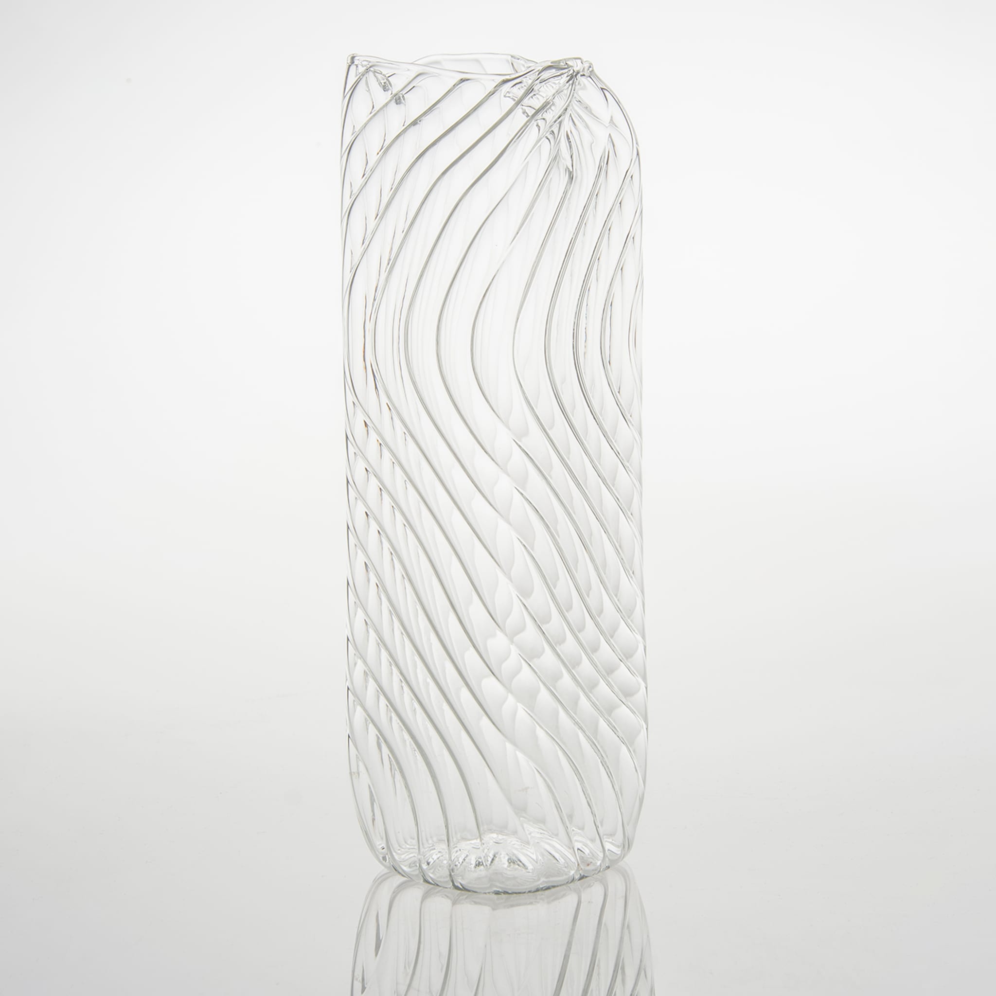 Caraffa in vetro trasparente Torchon Bramante - Vista alternativa 2