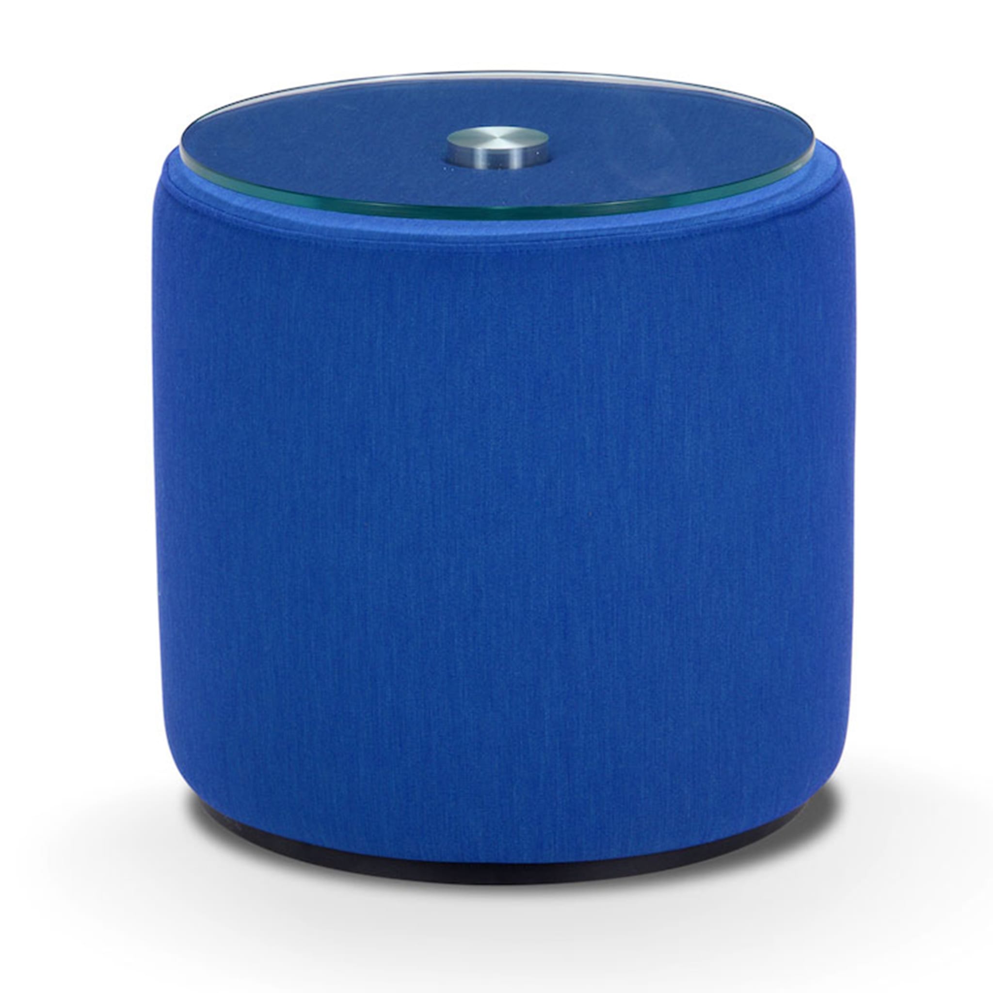 Boll Cylindrical Blue Accent Table by Simone Micheli - Alternative view 2