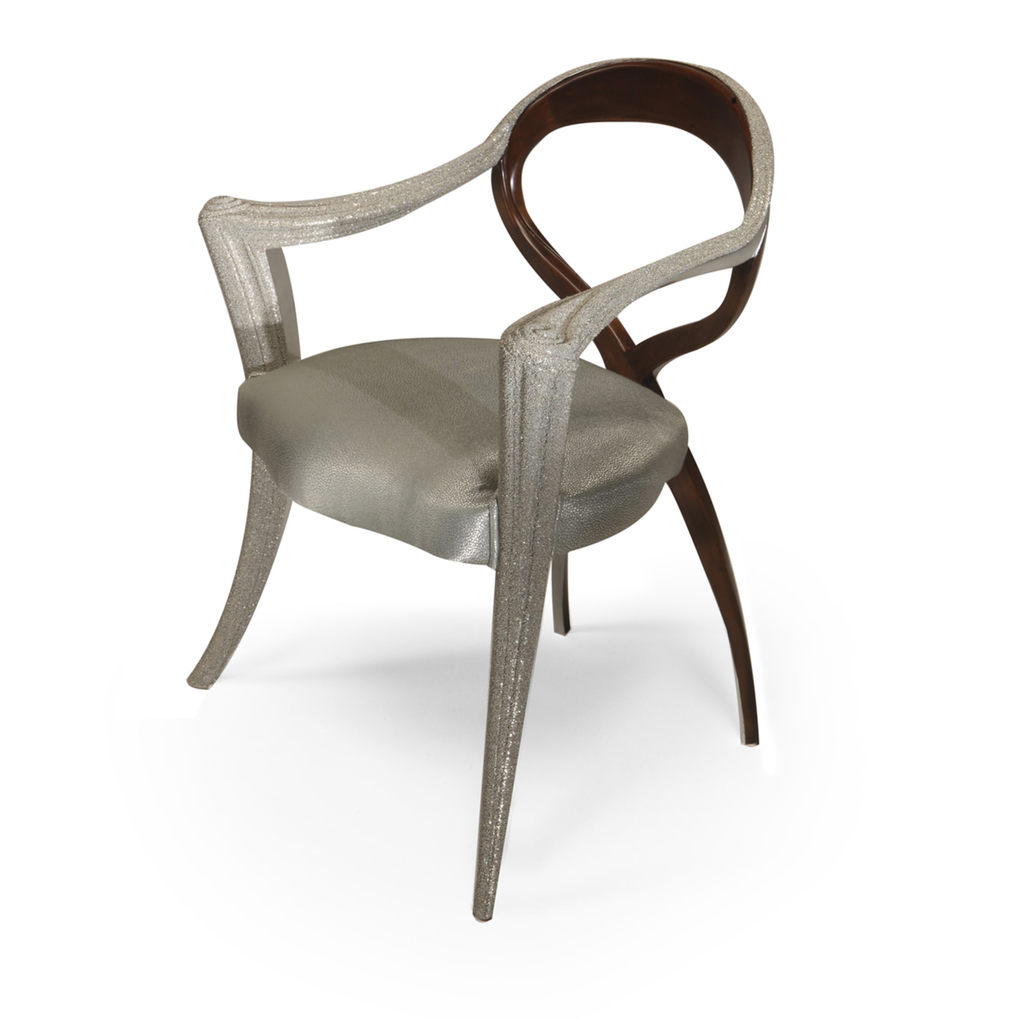 Opus Futura White Caviar Chair by Carlo Rampazzi - Alternative view 3