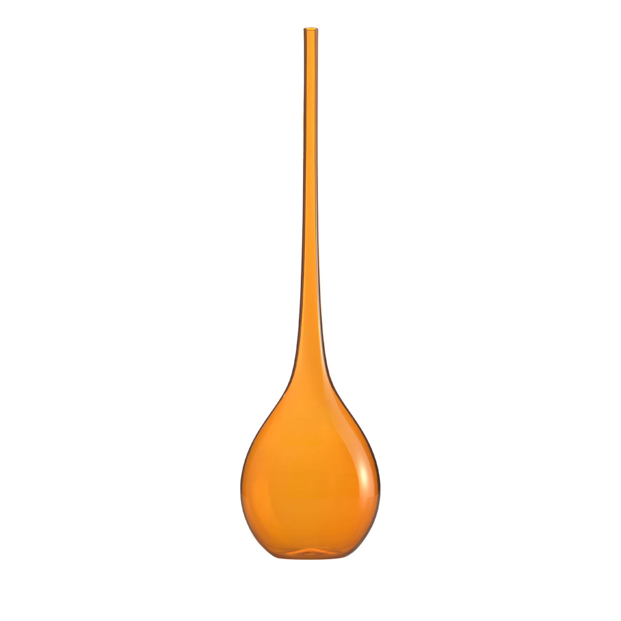 Bolle Orange Drop-Shaped Vase - Main view