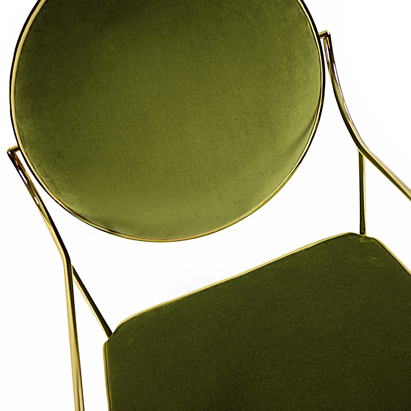 Luigina Gold and Pea Chair - Sotow