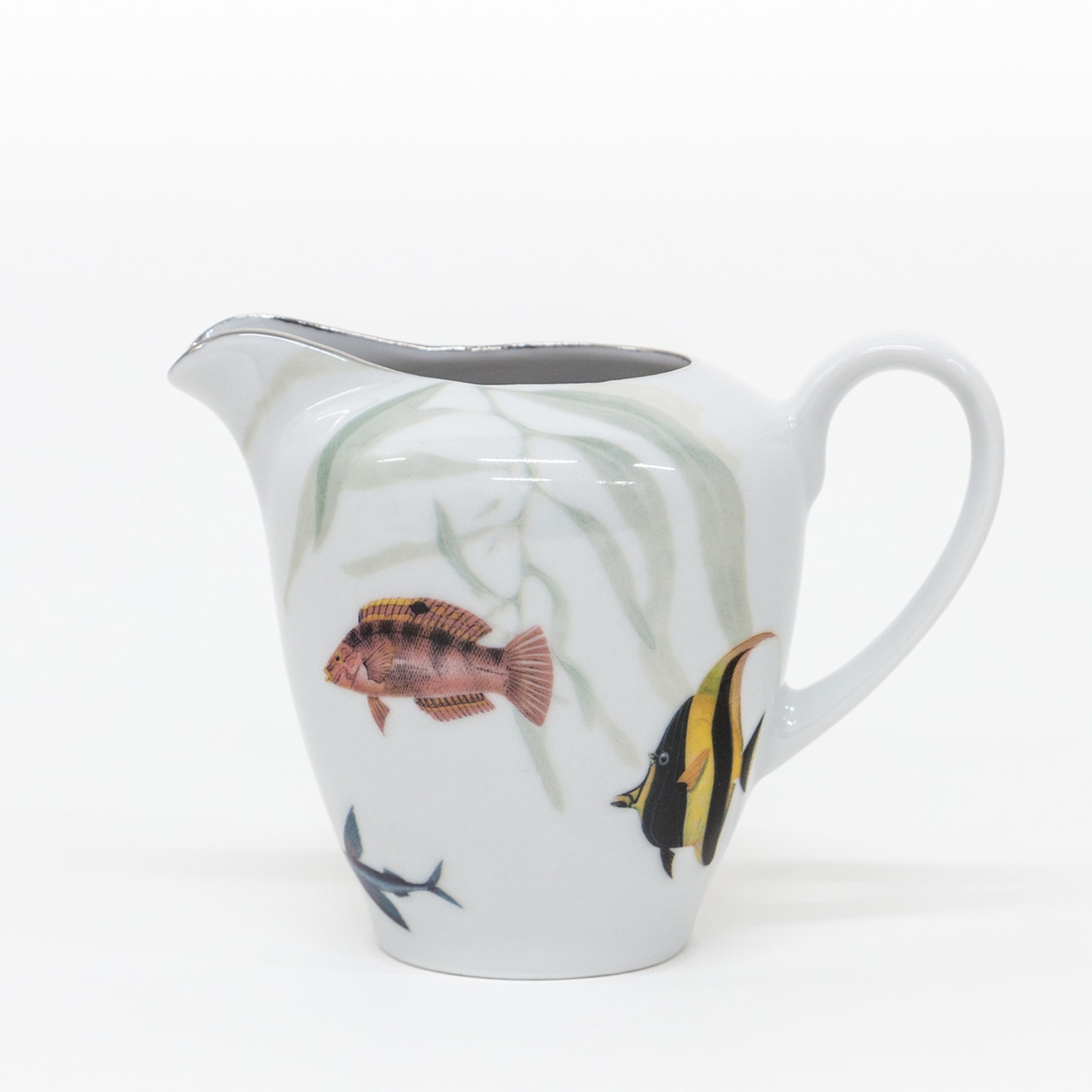 Amami Porcelain Tea Set With Tropical Fish - Alternative view 1