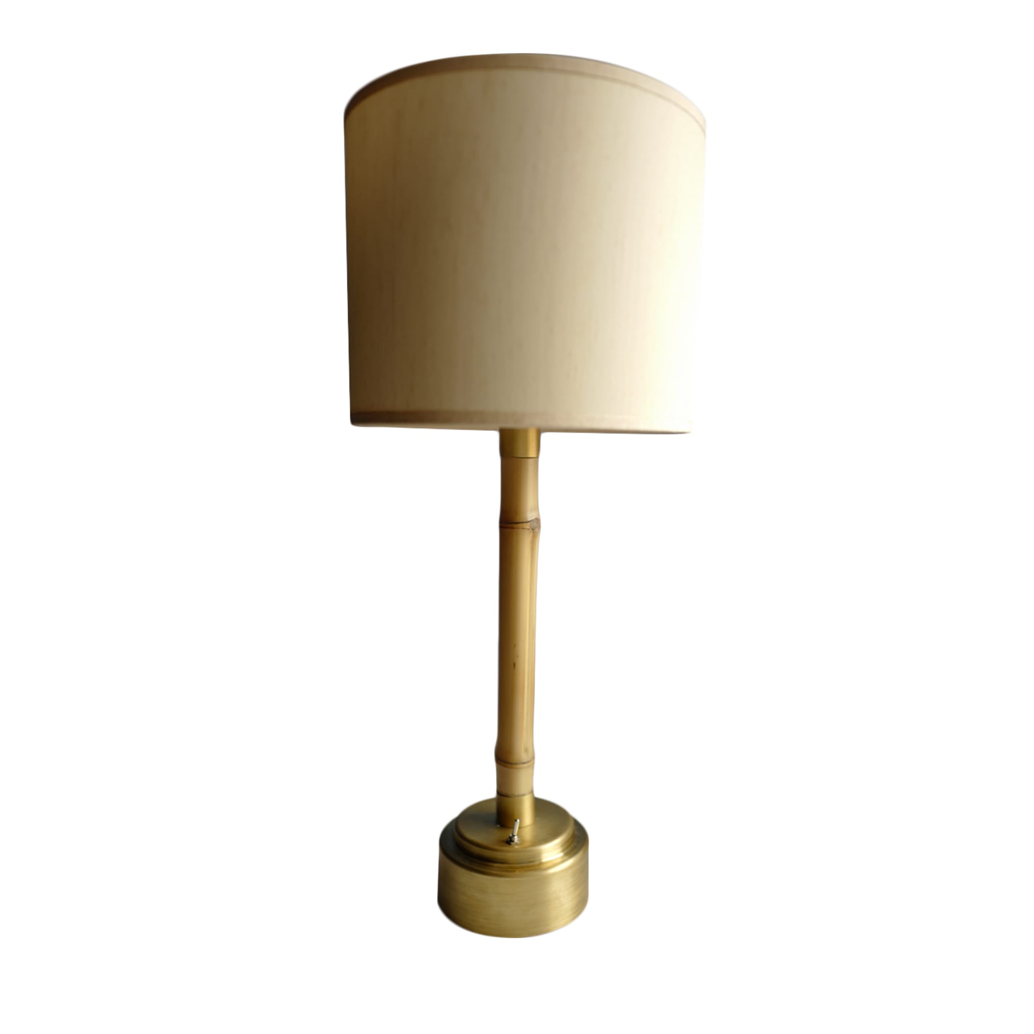 Funghetto Ivory Bamboo Wireless Table Lamp - Main view