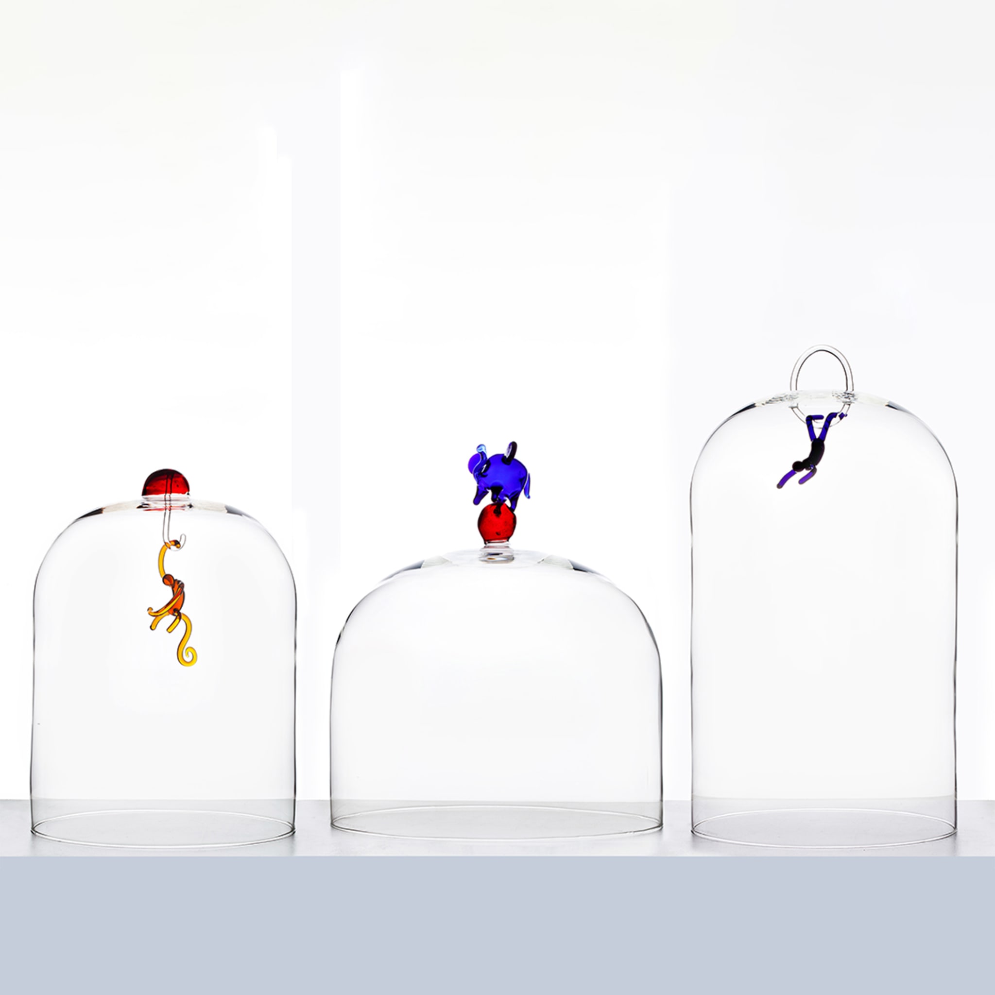 Zirkus - Akrobat Dekorative Glasskulptur - Alternative Ansicht 1