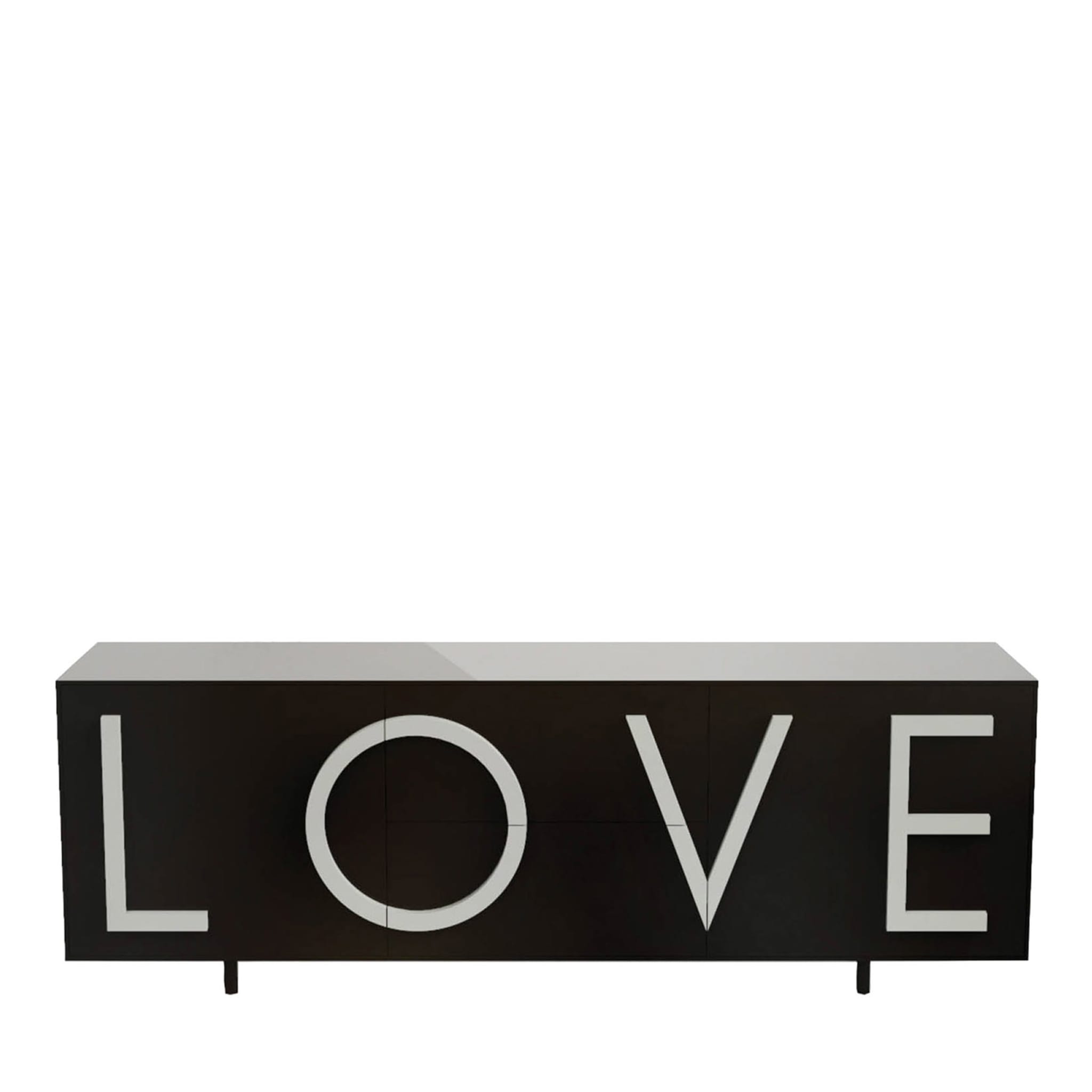 Love Large Black & Gray Sideboard by Fabio Novembre - Main view