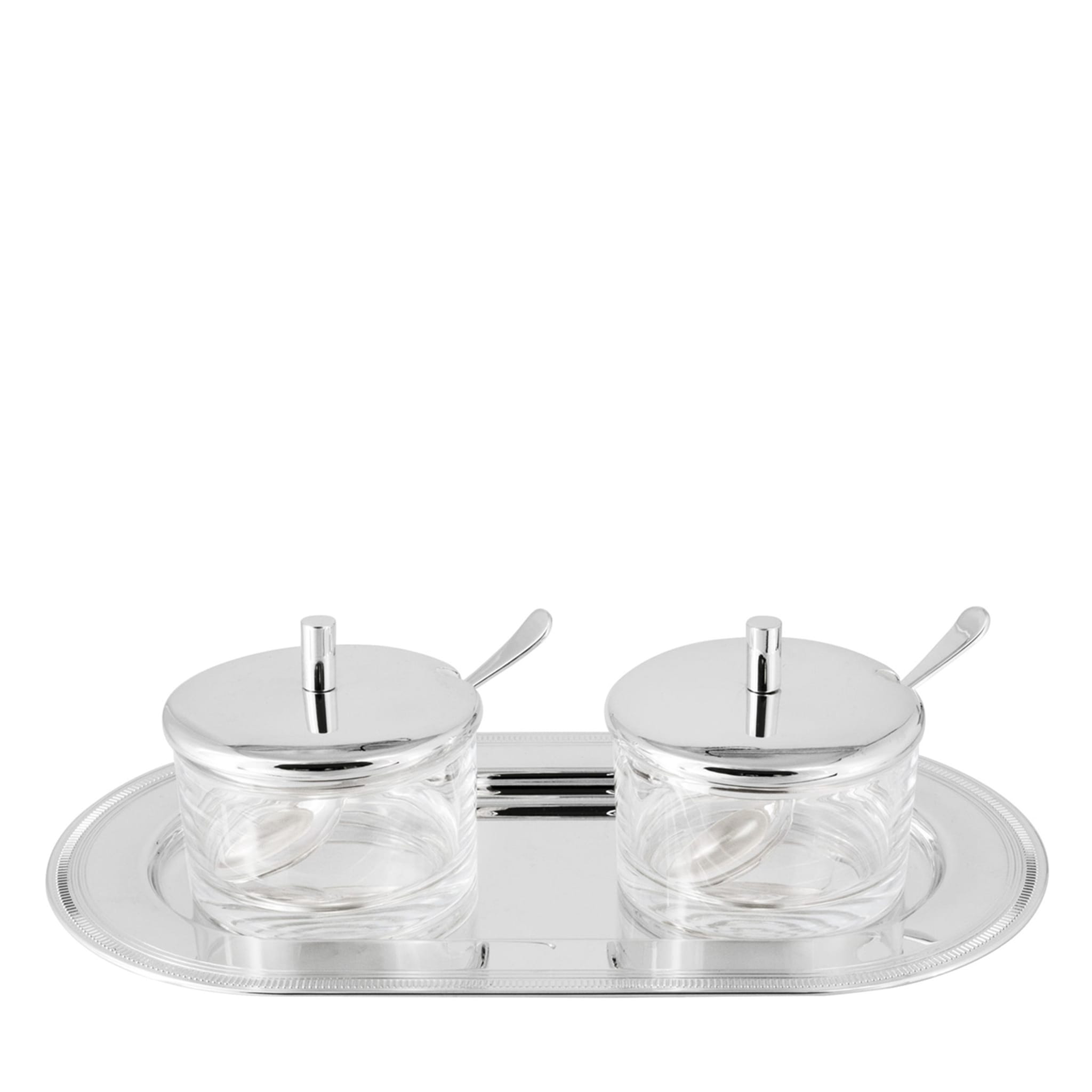 Medici Set of 2 Jam Pots with Tray - Main view