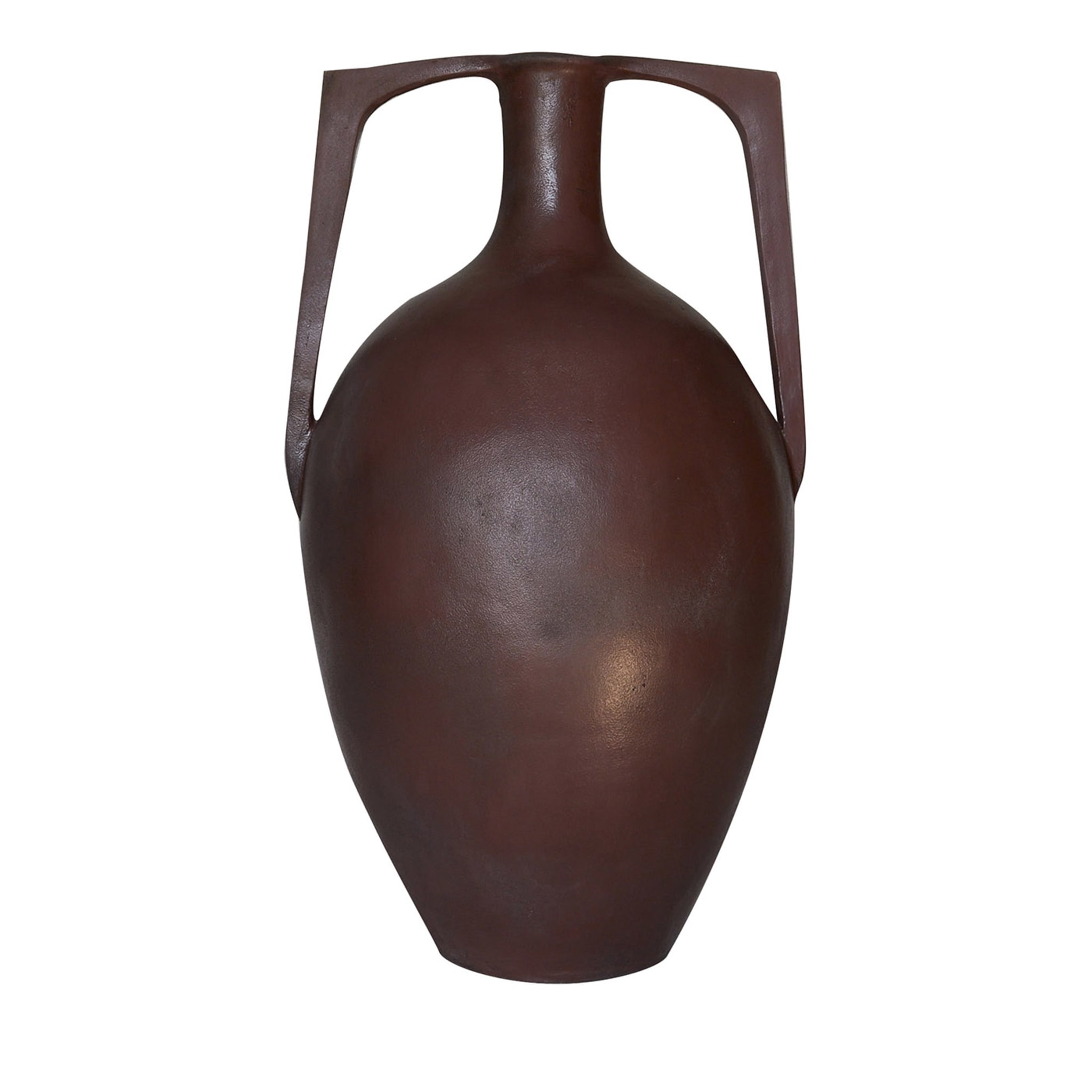 Anfora 3 Brown Vase - Main view