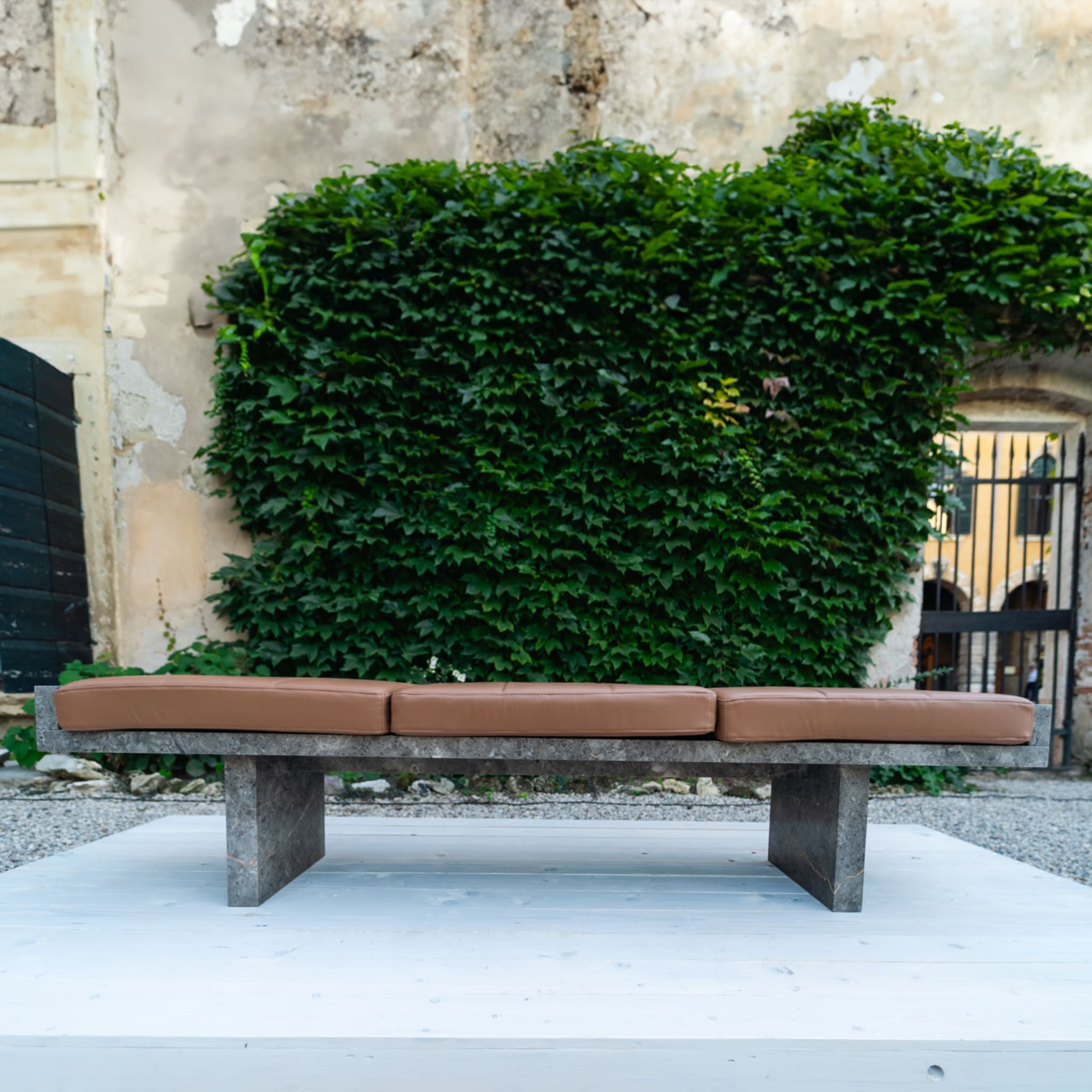 Ever Bench with Cushions by Christophe Pillet - Alternative view 2