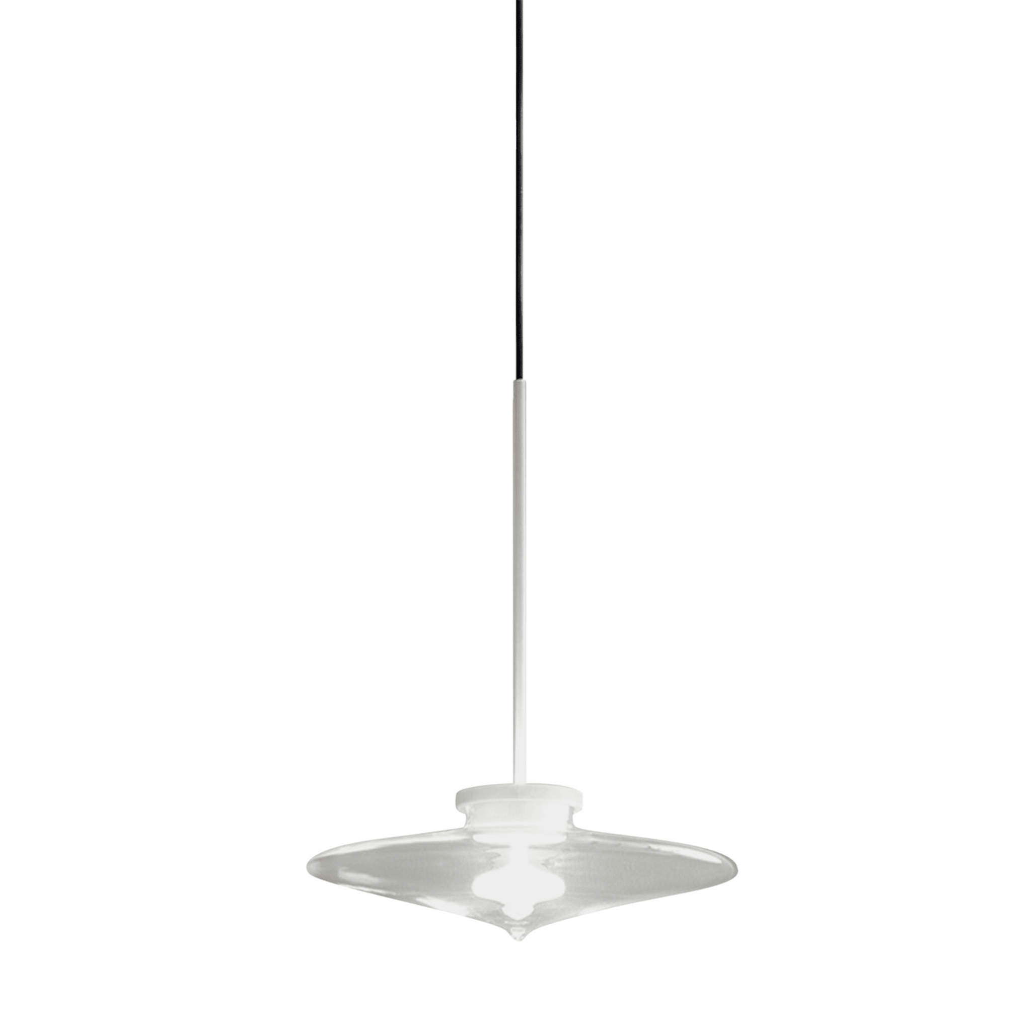 Lampe suspendue blanche Desideria - Vue principale