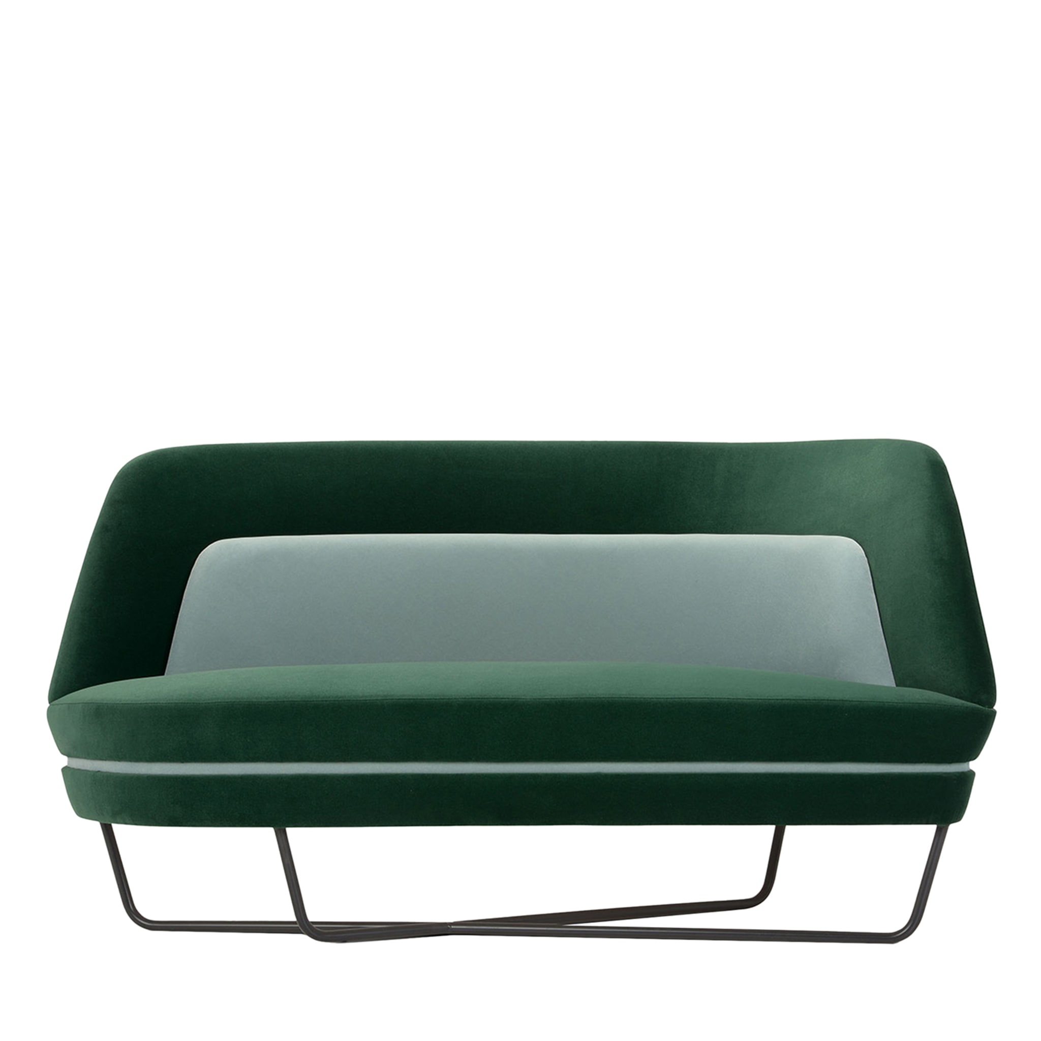 Bixib Green Sofa by Luca Alessandrini - Main view