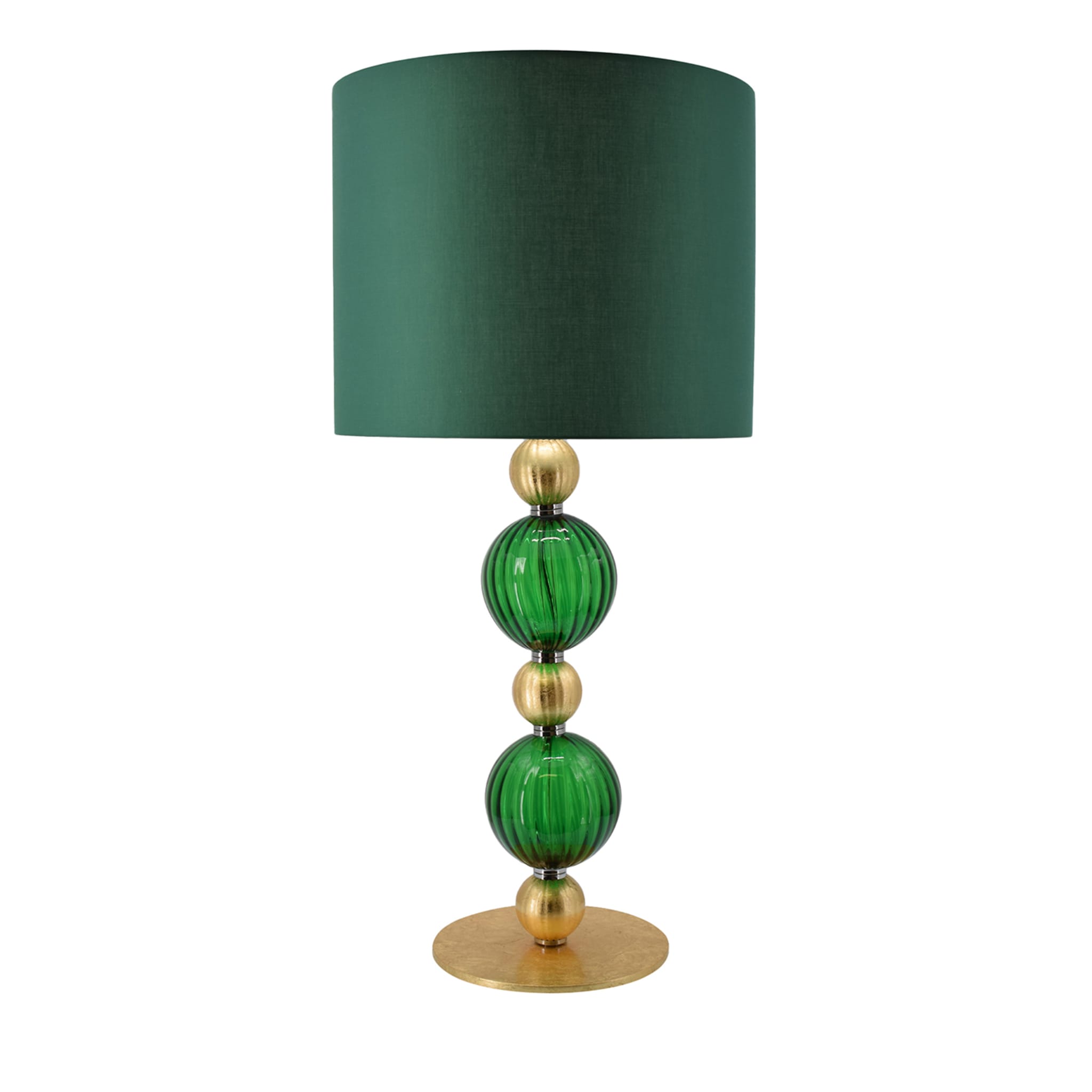 Bolle Green And Gold Table Lamp - Main view