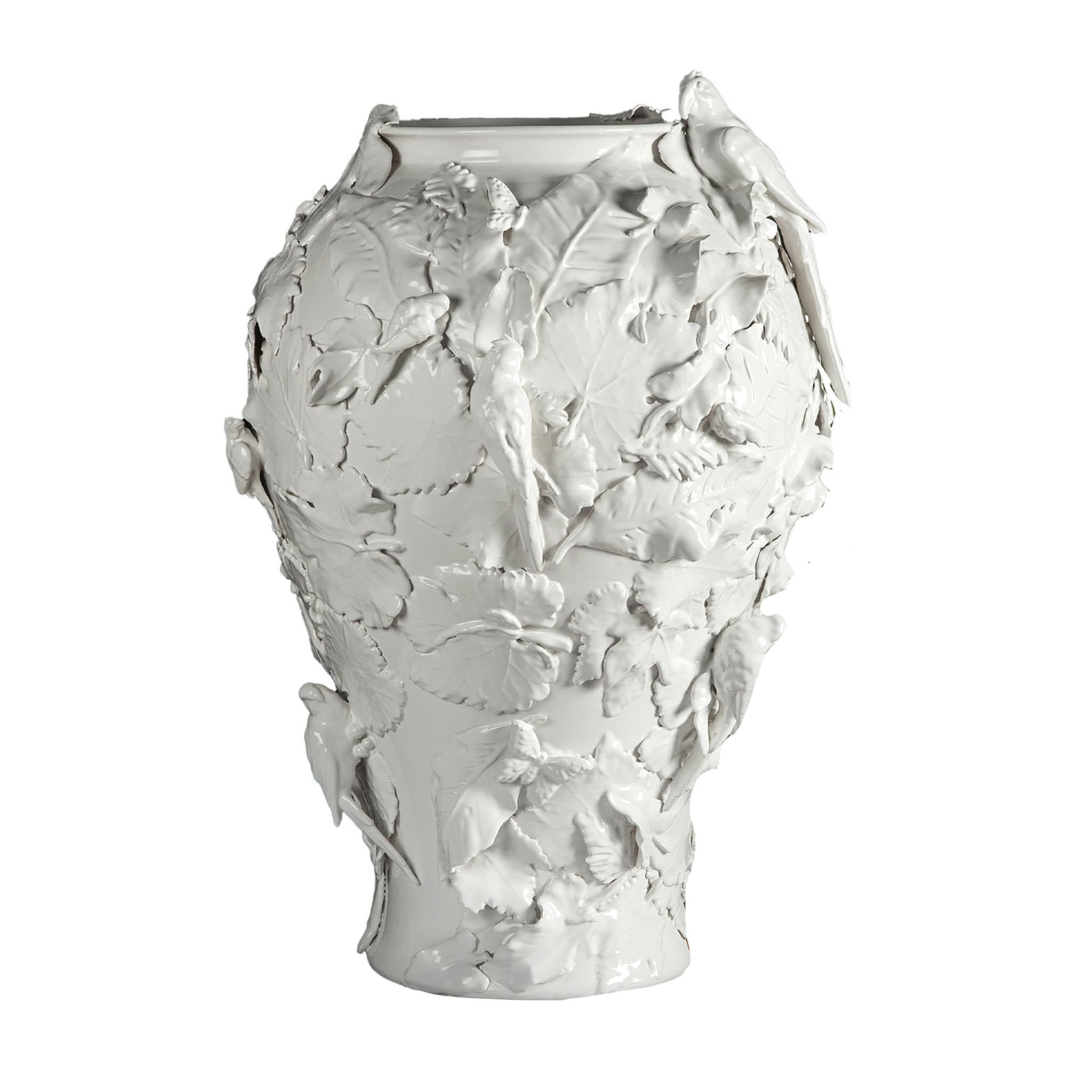 Tropical White Vase by Antonio Fullin - Main view