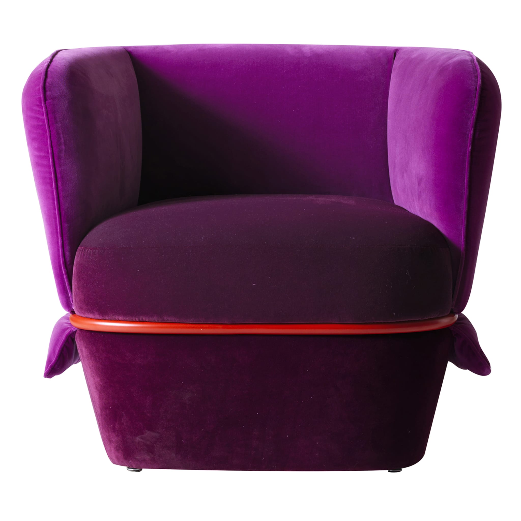Chemise Purple Armchair by Studio LI_DO - Main view