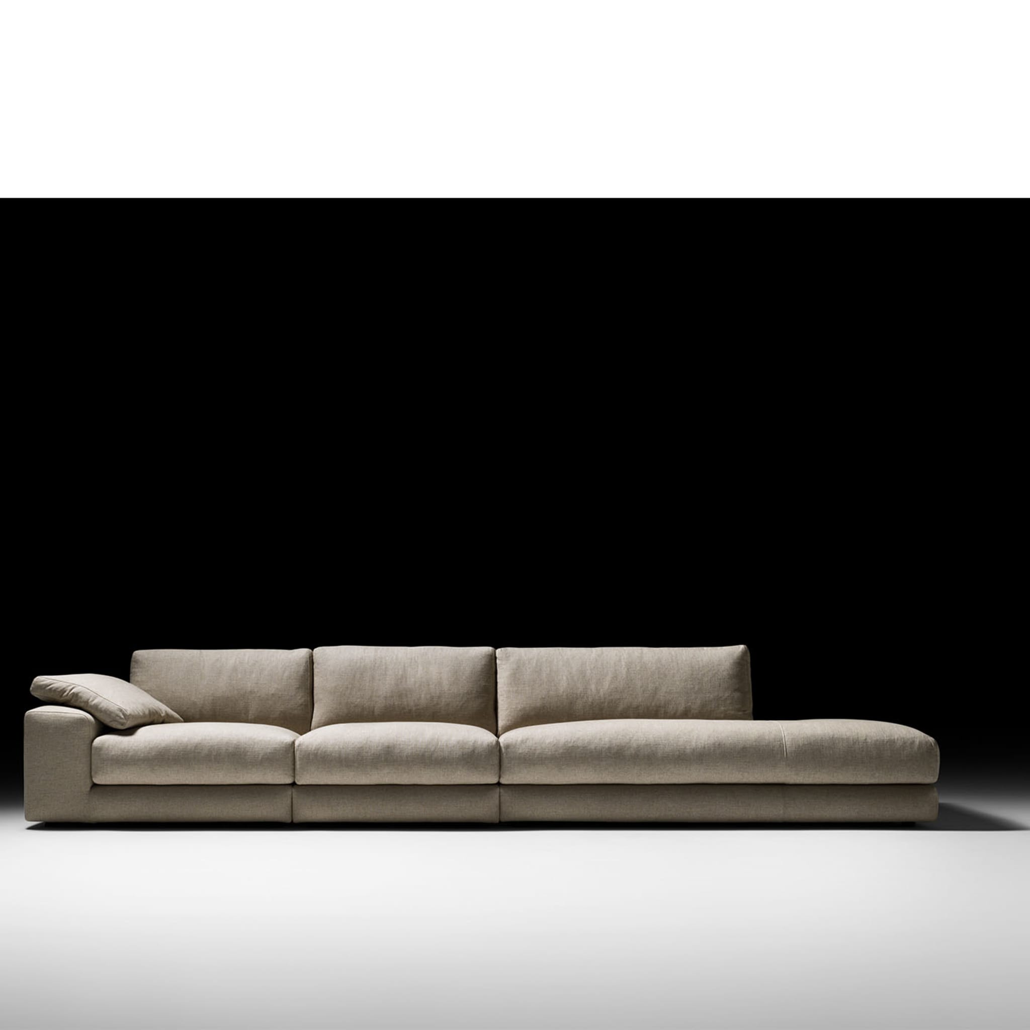 Dante Modular Beige Sofa - Alternative view 1