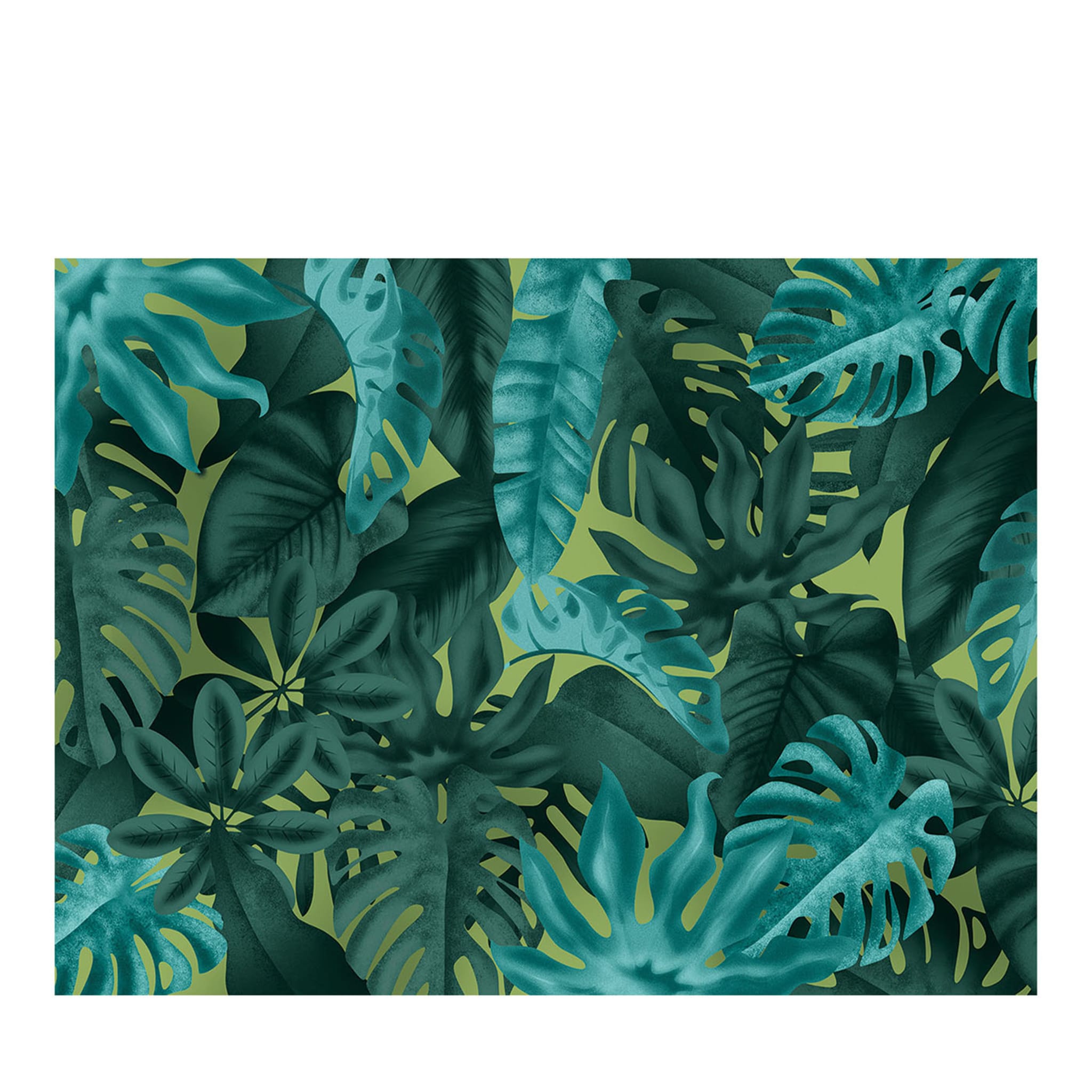 Papier peint Botany Deep Emerald - Vue principale