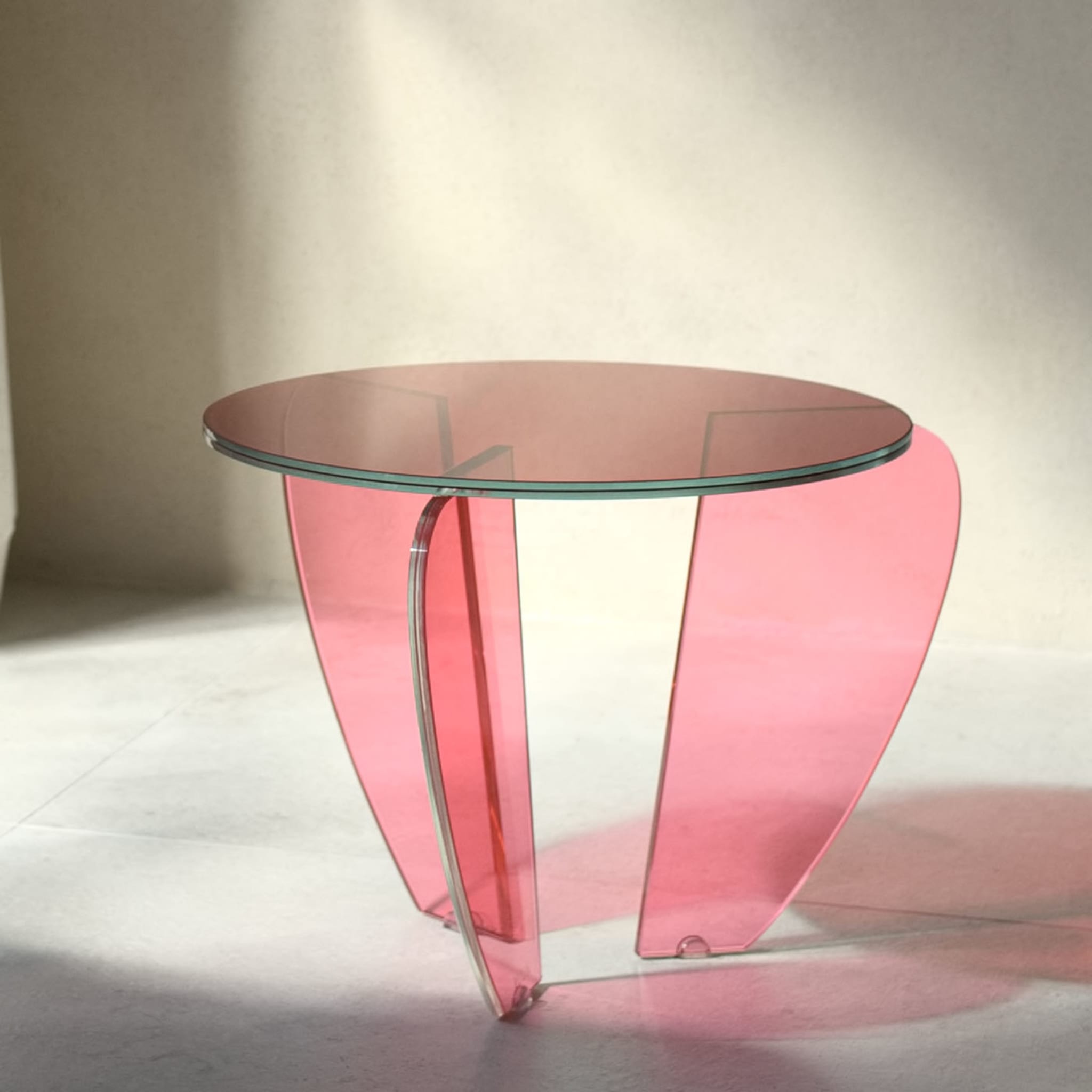 Teo Small Colored Side Table by Andrea Petterini - Alternative view 1
