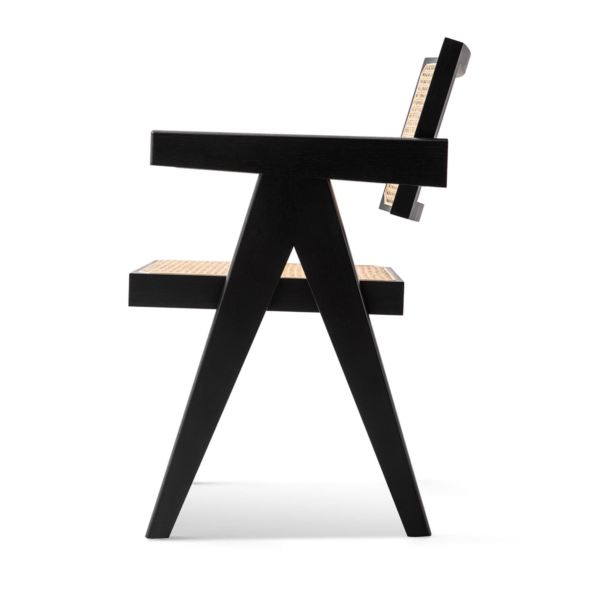 Capitol Complex Office Chair, Hommage à Pierre Jeanneret – Vienna Straw Seat - Alternative view 5