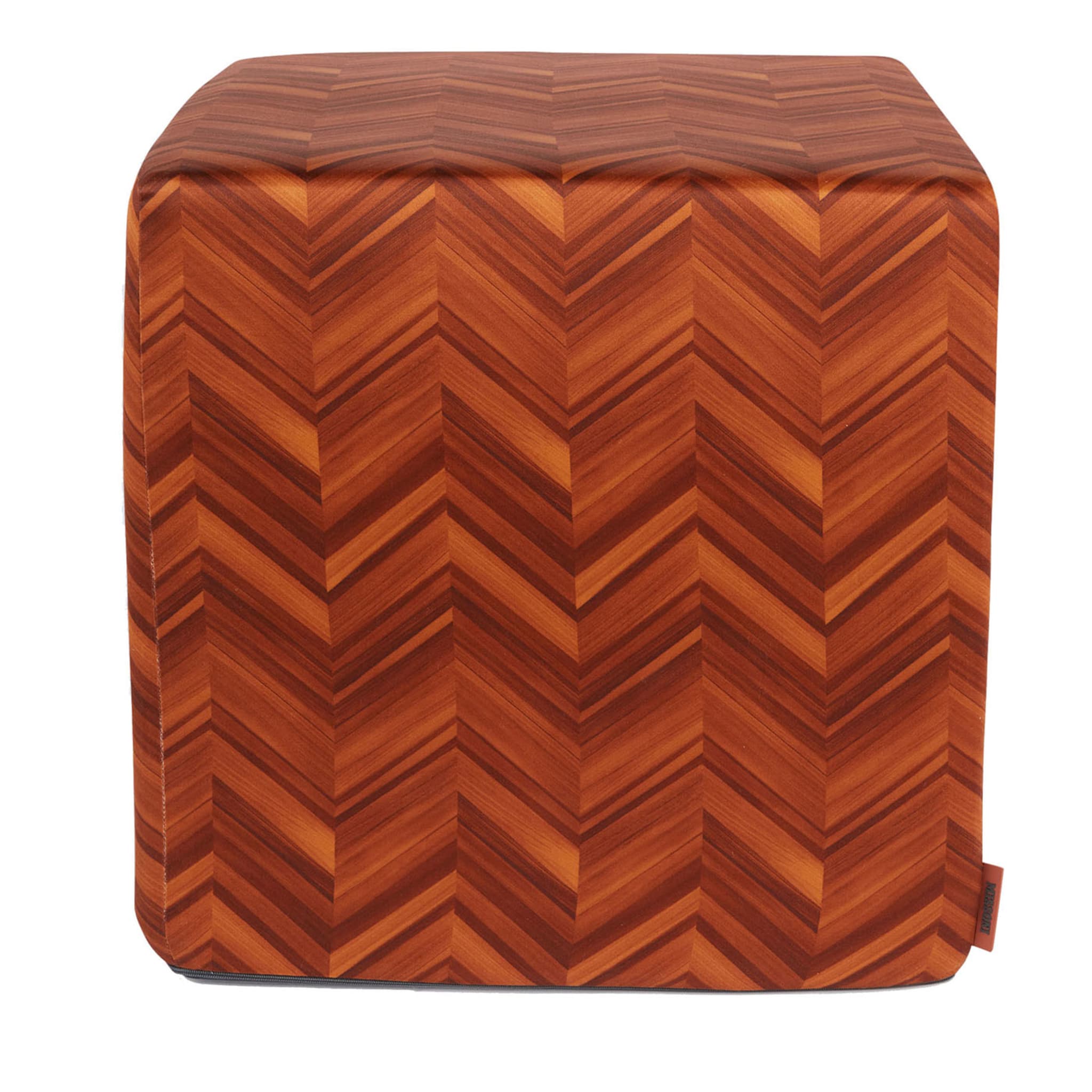 Layers Inlay Pouf Cubo  - Main view