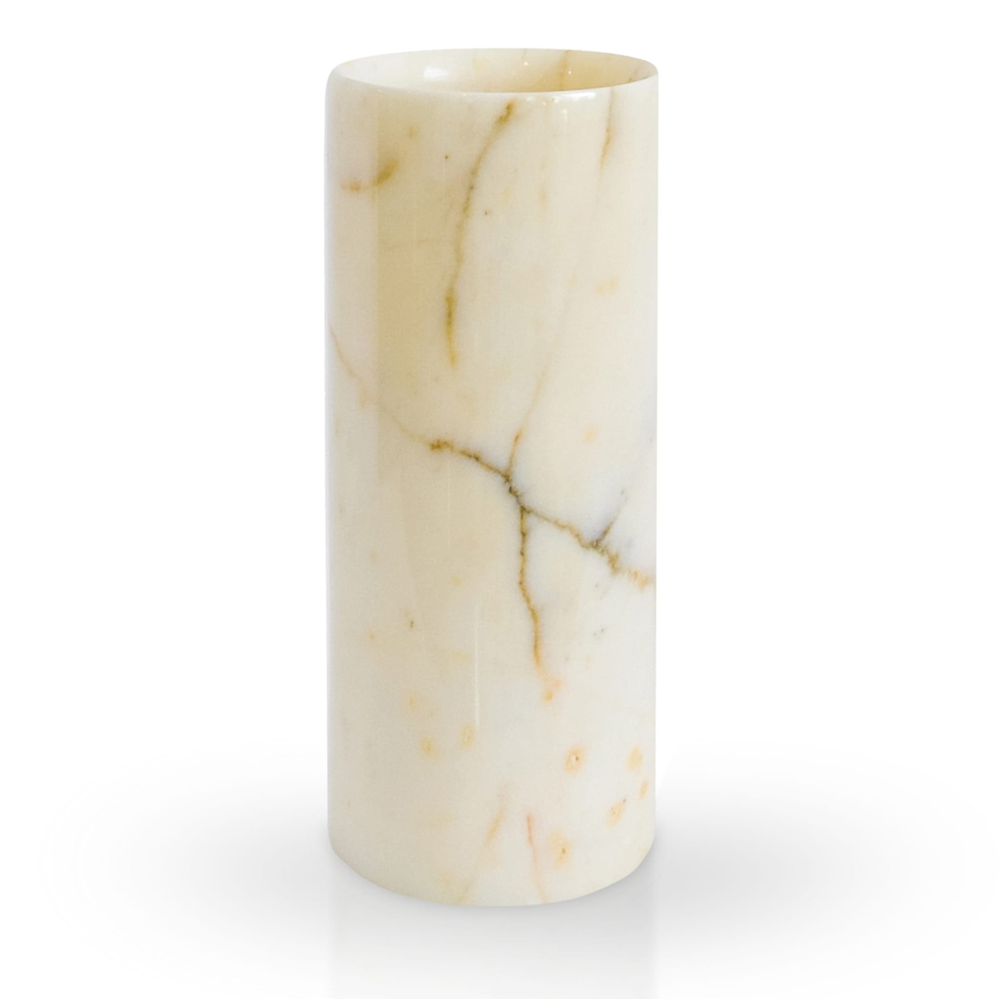 Cylindrical Vase in Paonazzo marble - Alternative view 2