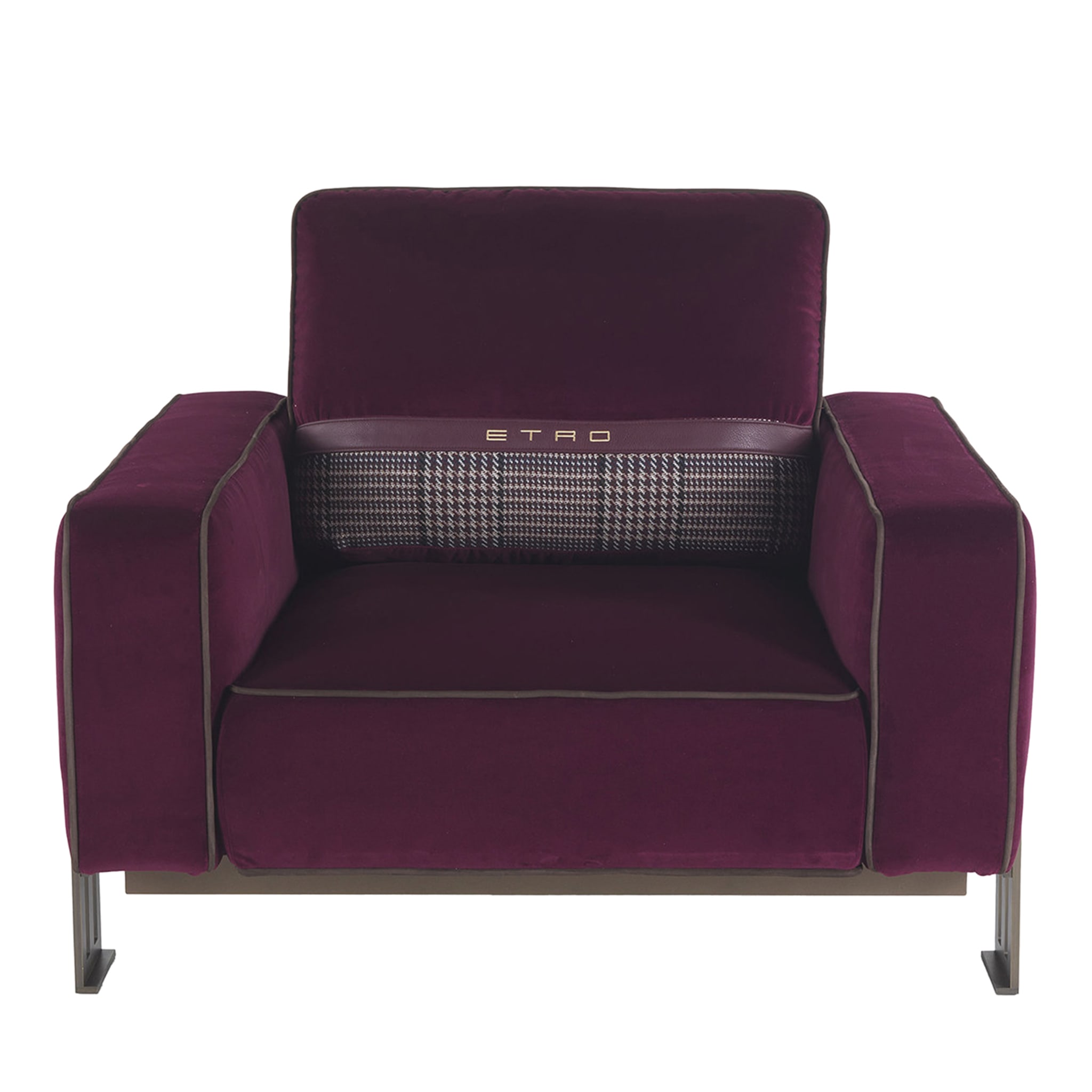 Klee Plum Armchair - Main view