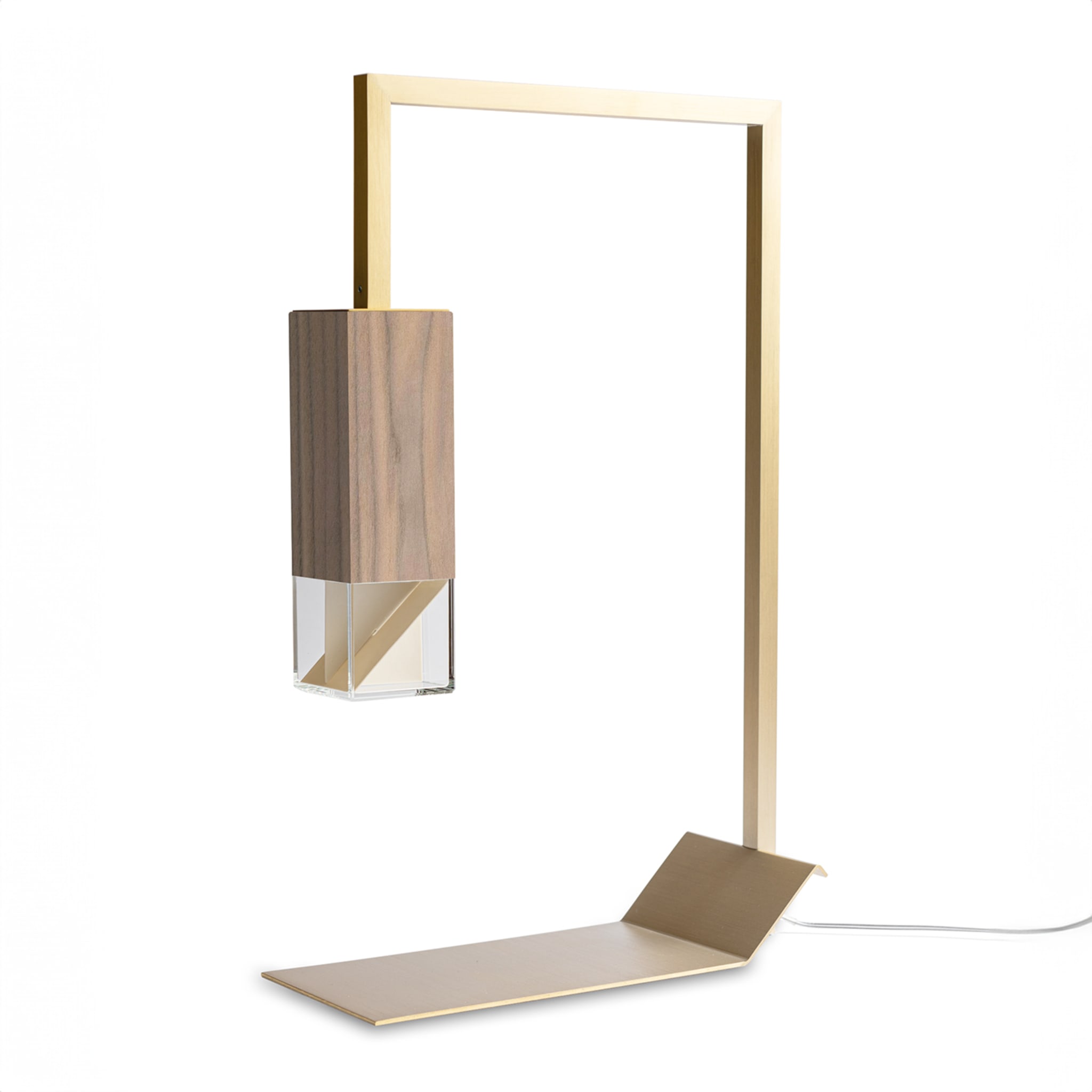 Lampe/Deux lampes de table Canaletto en noyer - Vue alternative 3