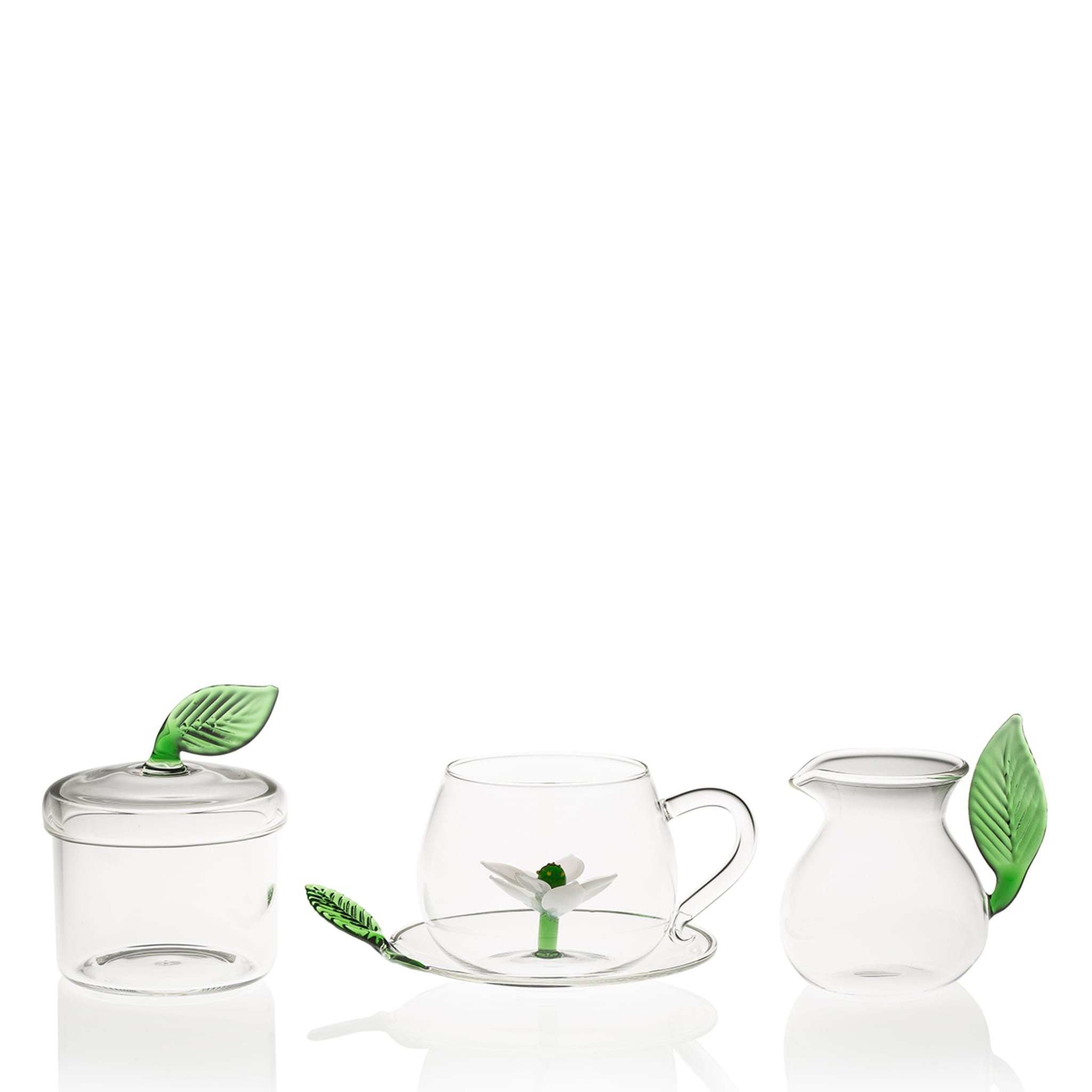 Green Leaf Milk Pot - Alternative view 1