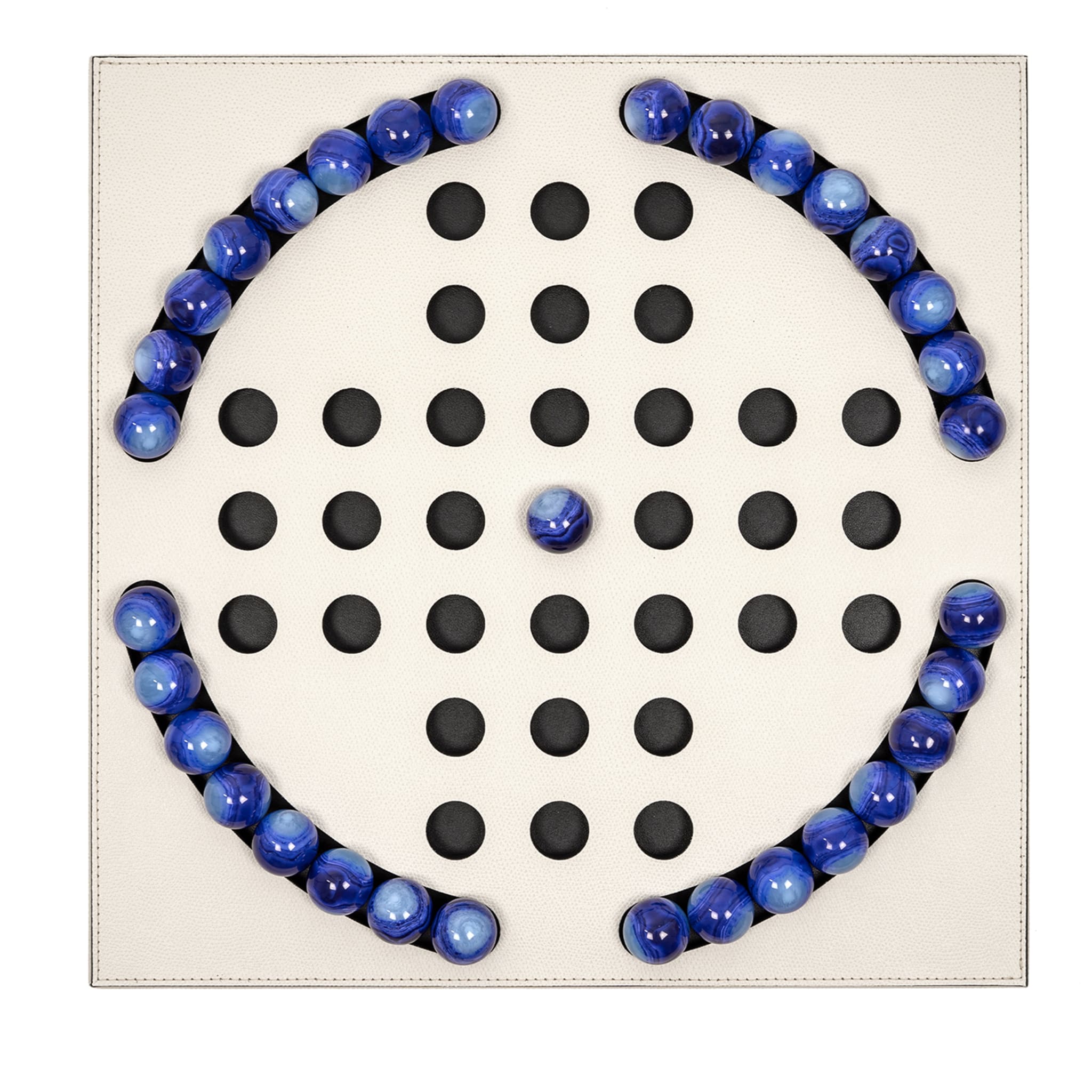 Peg Solitaire with Blue Pawns - Main view