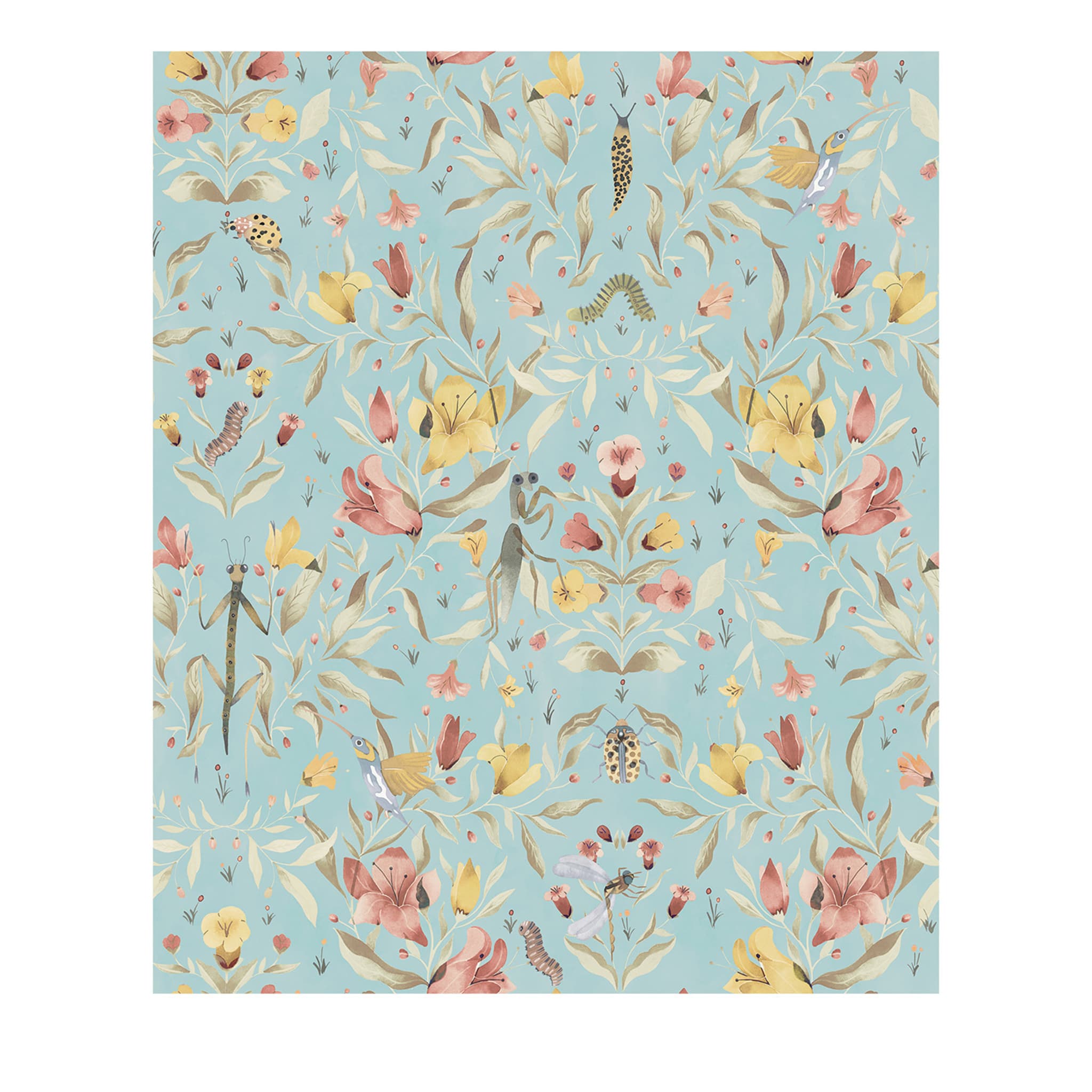 Flora Opal Meriggio Wallpaper - Main view