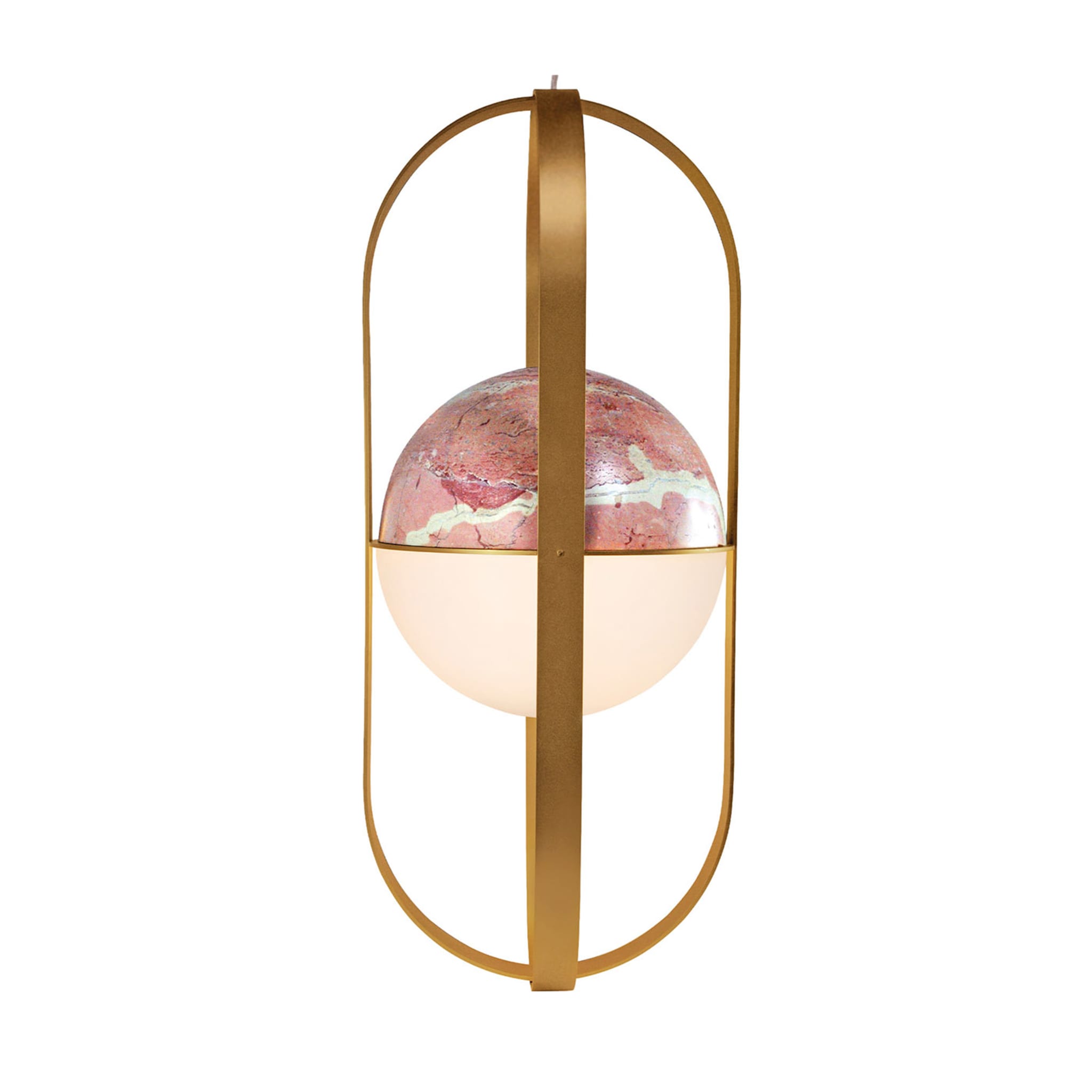 Lavinia Chandelier Pink Stone - Main view