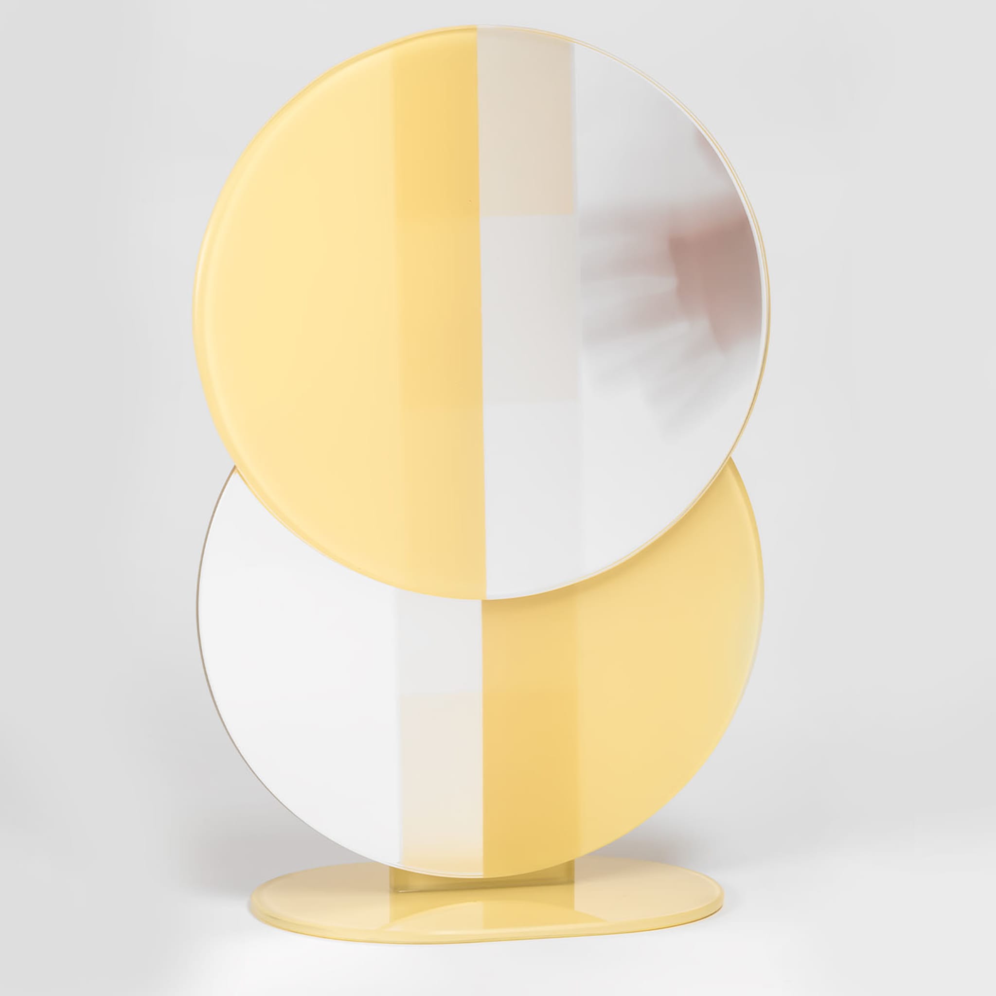 Petit miroir de table jaune Minima - Vue alternative 1