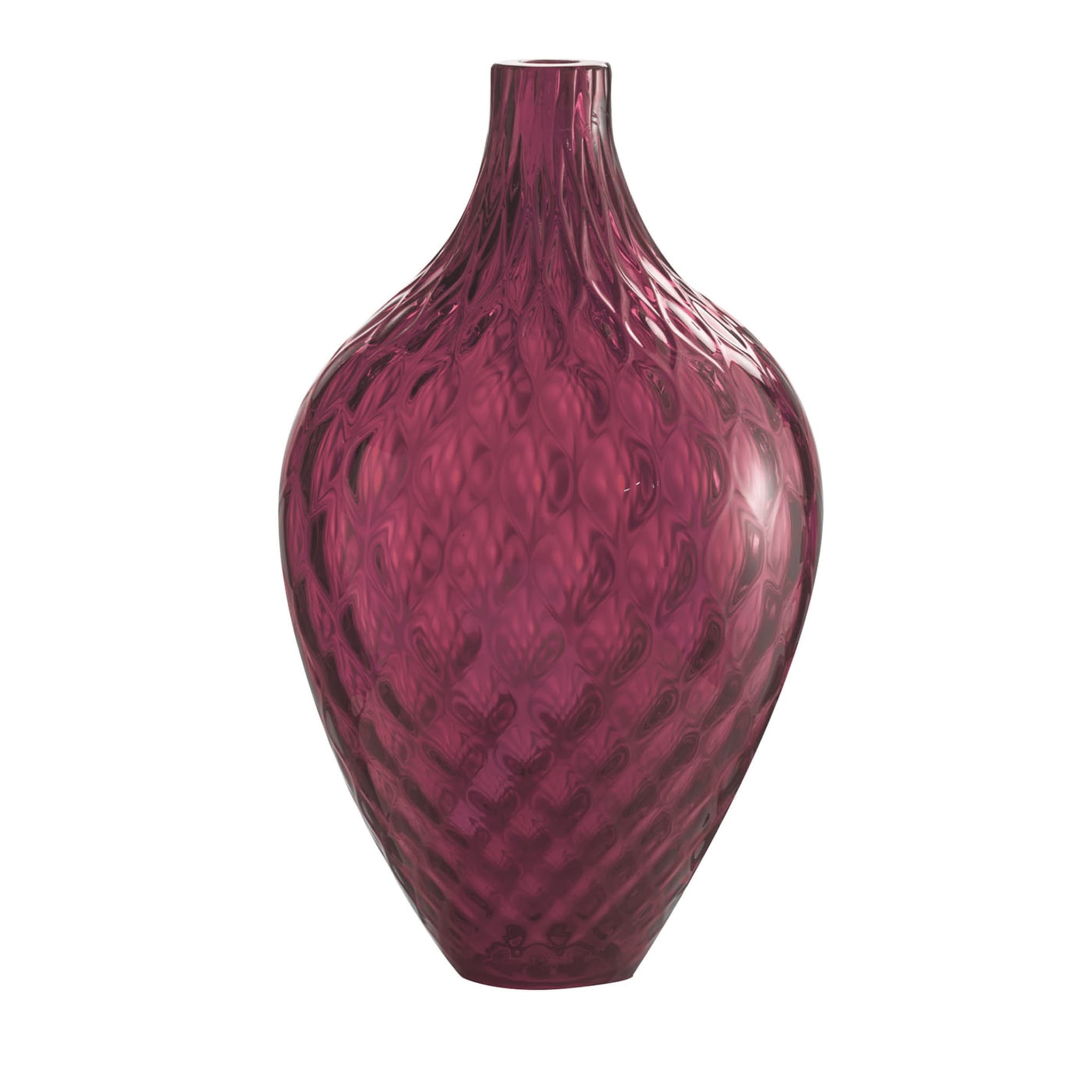 Samarcanda Tall Balloton Purple Decorative Vase - Main view