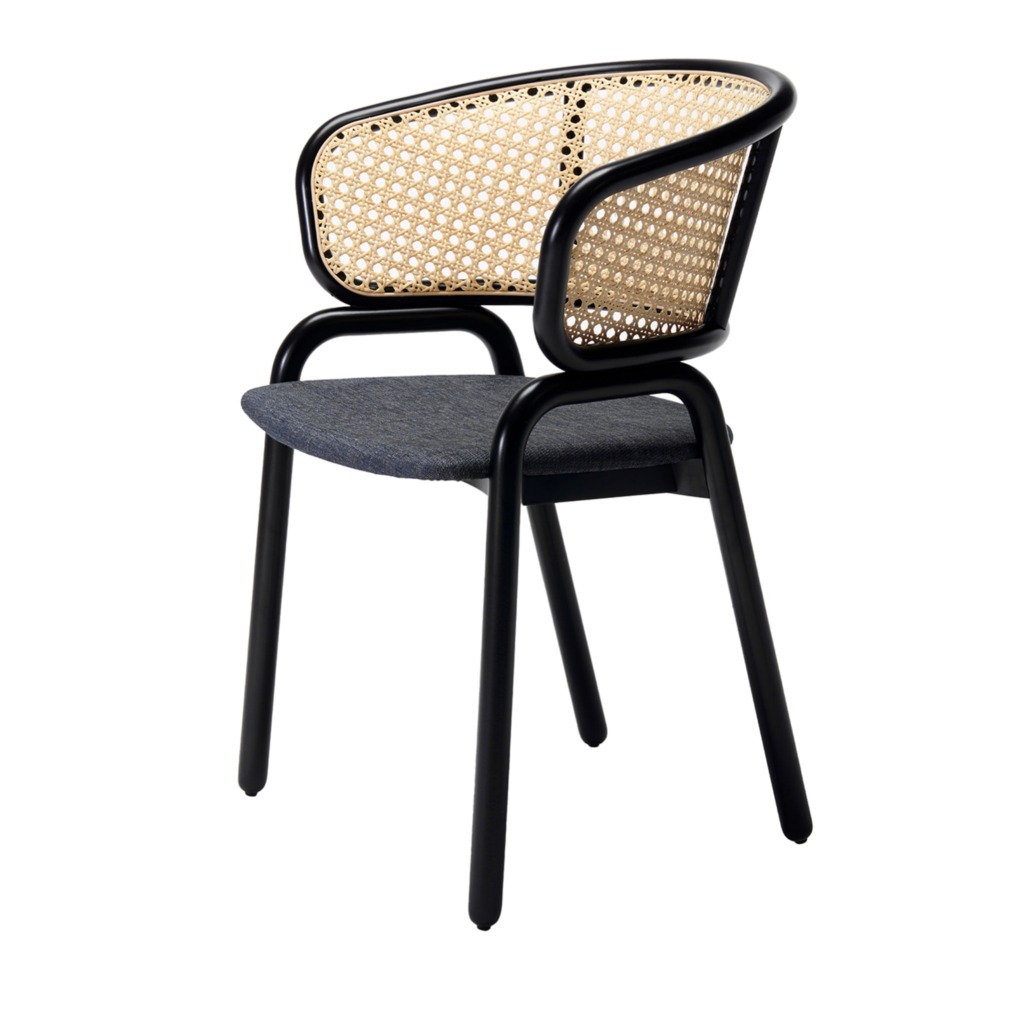 Frantz 981 Black Chair by Gil Sheffi &amp; Yoav Avinoam - Vue principale