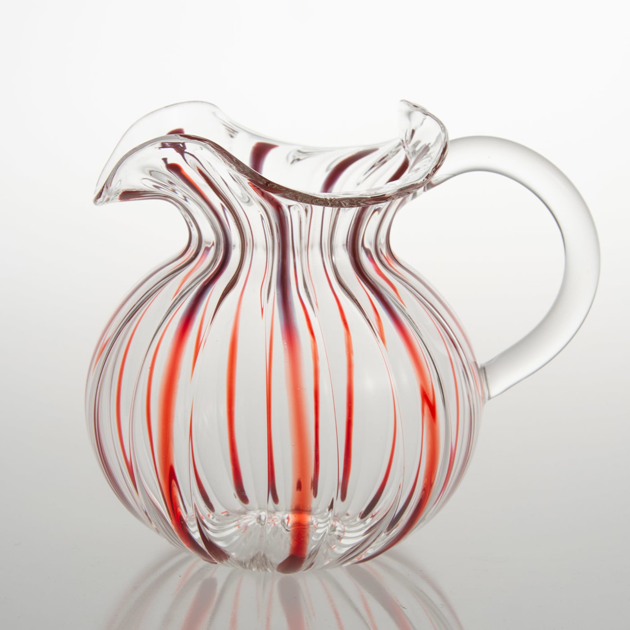 Torcello Red Striped Pitcher - Alternative view 1