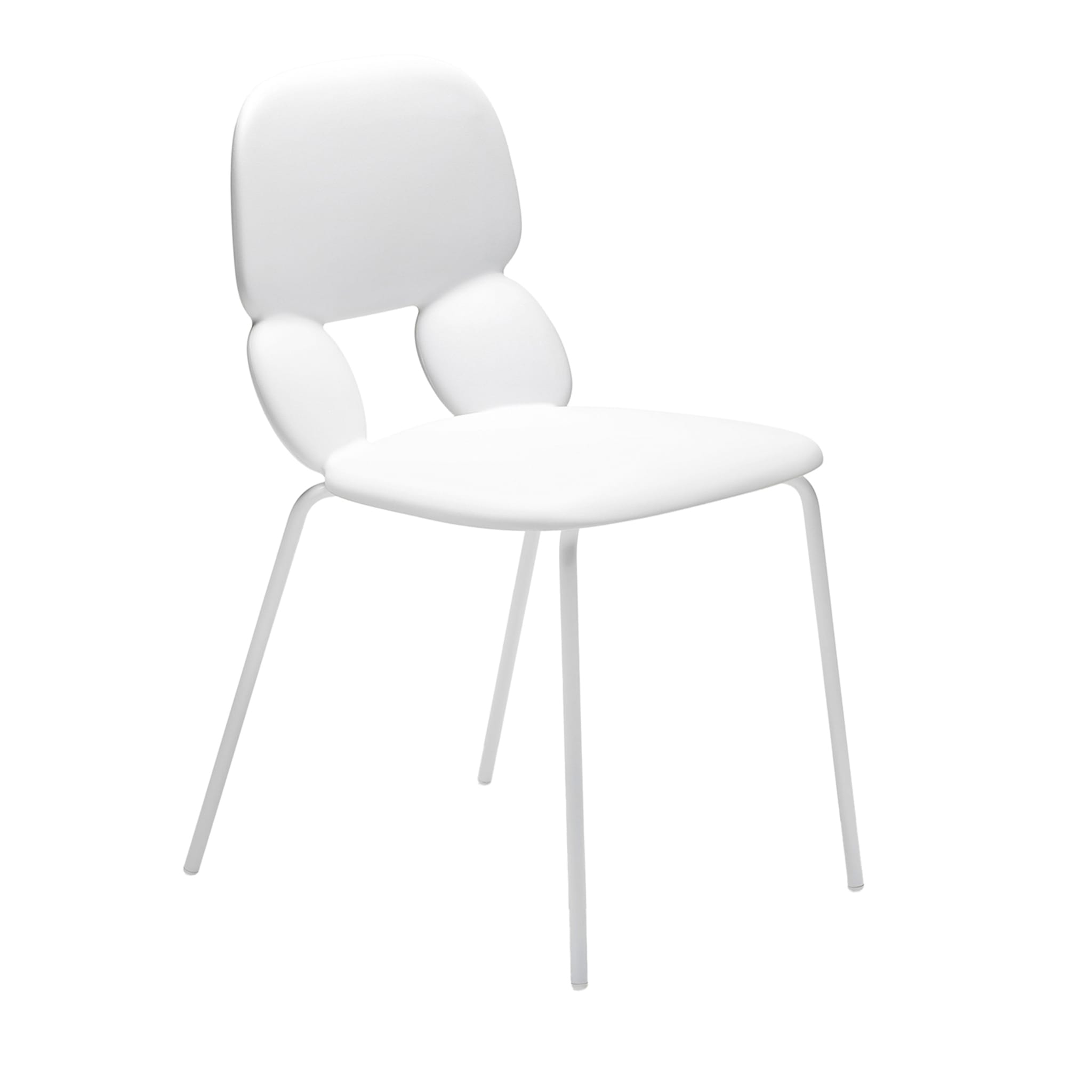 Nube S White Chair by Roberto Paoli - Main view