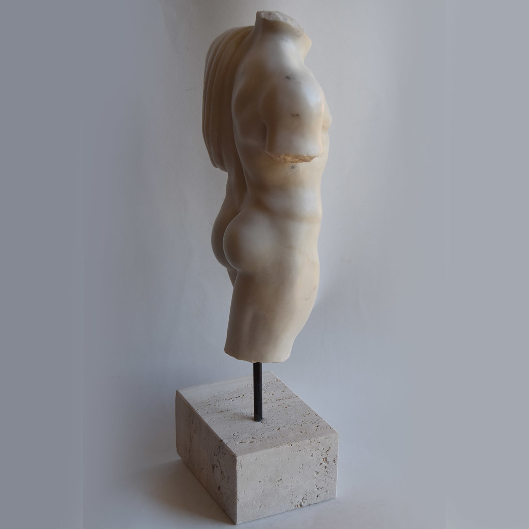 Drapierter männlicher Torso Skulptur - Alternative Ansicht 3