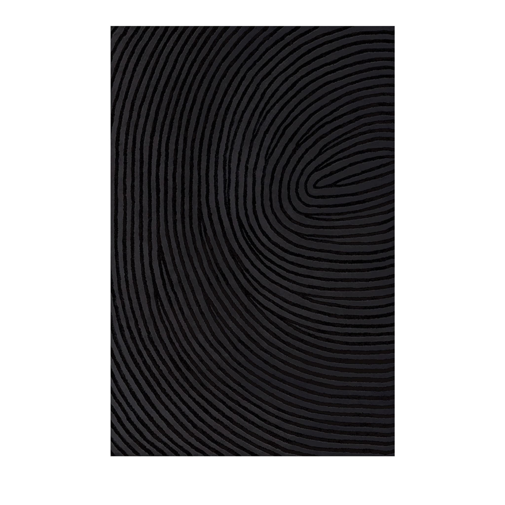 Tapis noir Murano Swirl - Vue principale