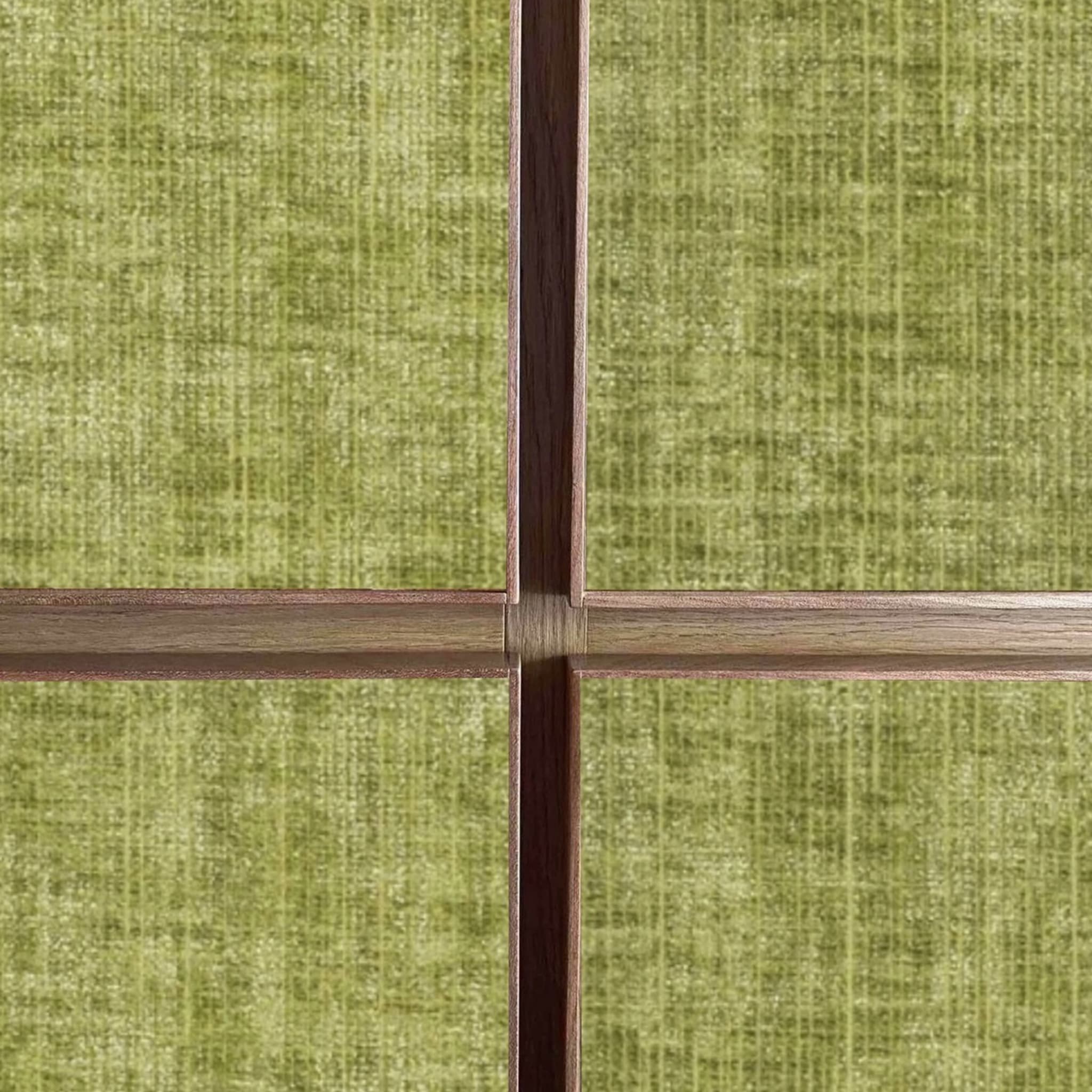 Light-Green Velvet 4-Door Sideboard by Mascia Meccani - Alternative view 4