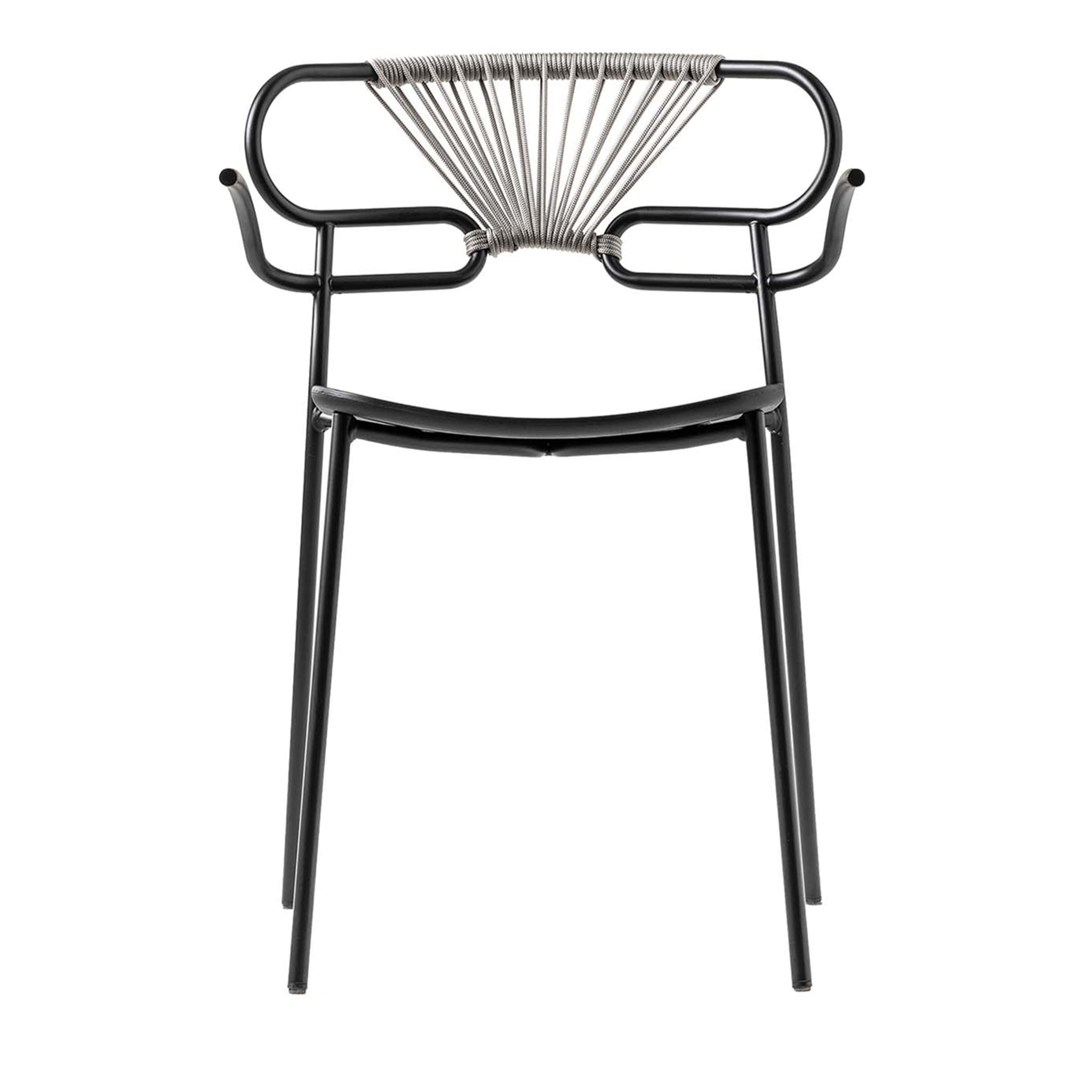 Genoa Chair with Gray Rope #1 by Cesare Ehr - Main view