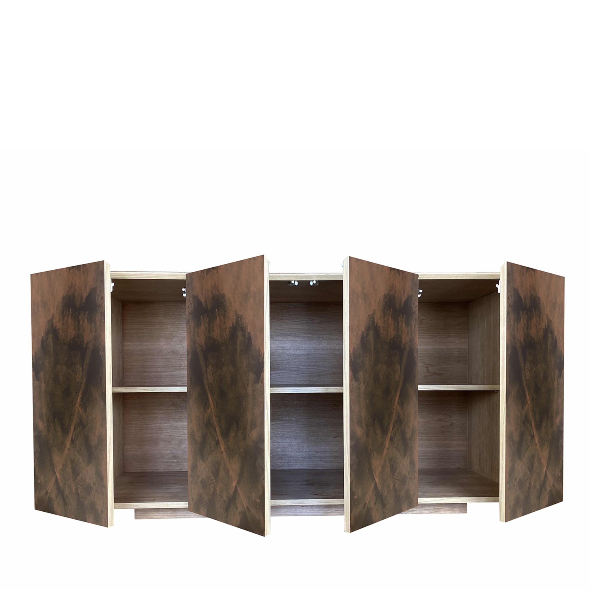 Boccadarno Tre 4-türiges Braunes Sideboard von Meccani Studio - Alternative Ansicht 4