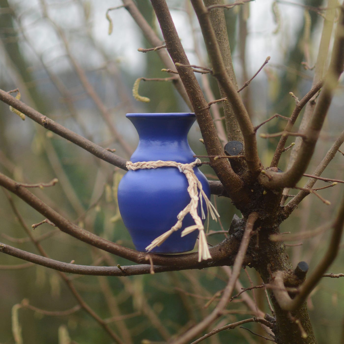 Origins Blue Vase - Materia Creative Studio