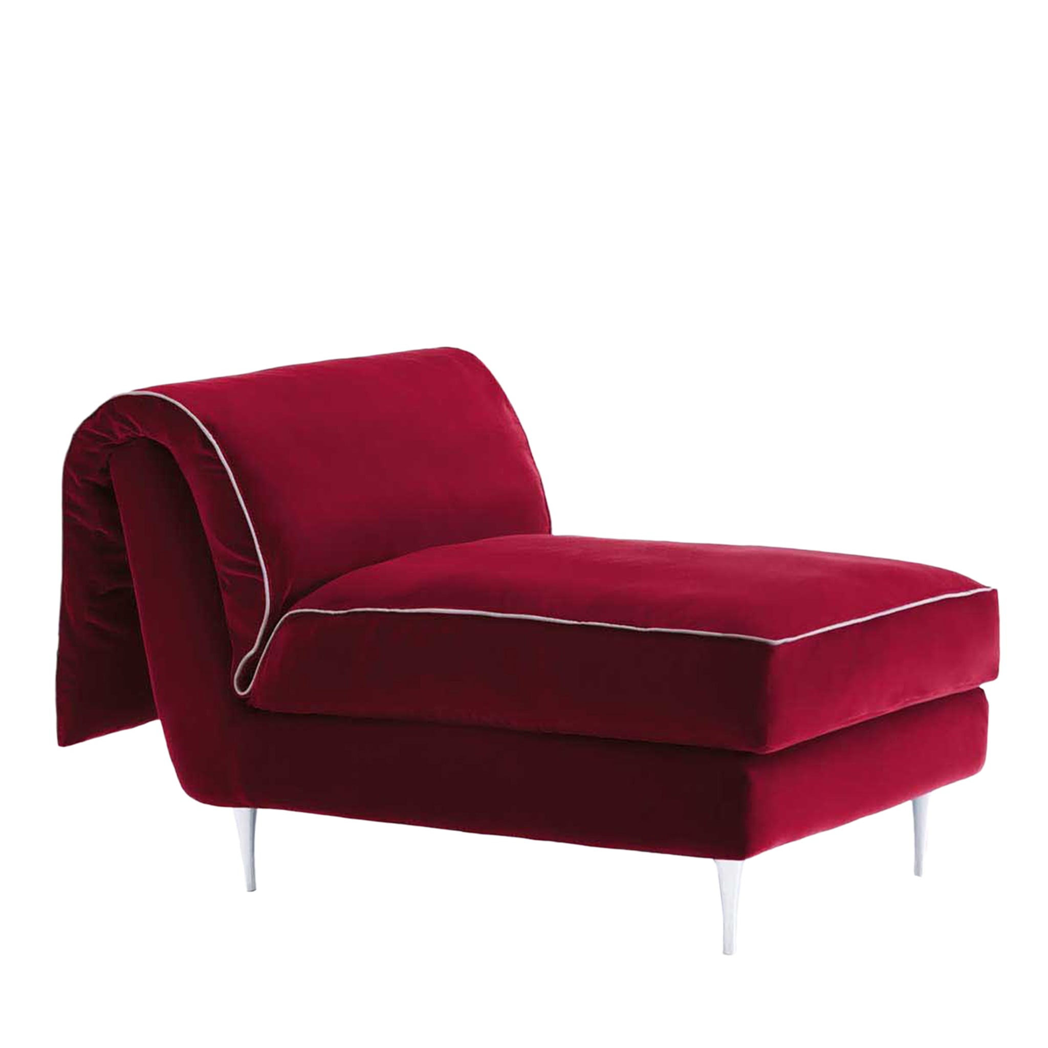 Casquet Mini in Passion Red Velvet Daybed - Main view