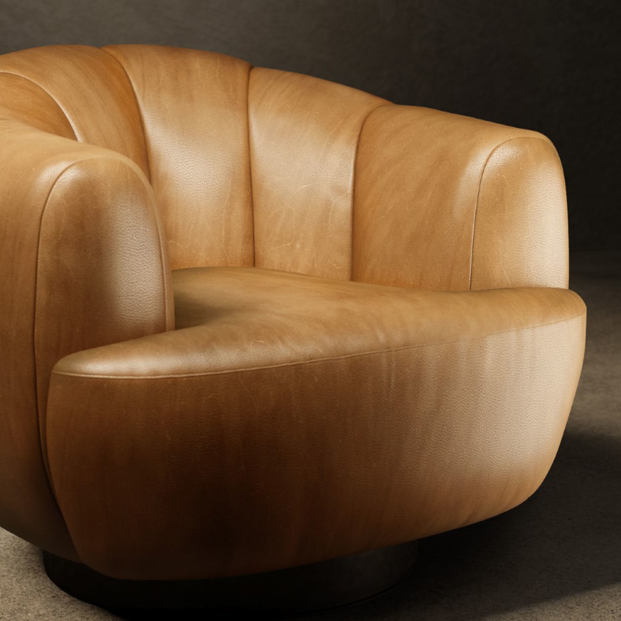 Ornella Leather Armchair - Alternative view 2