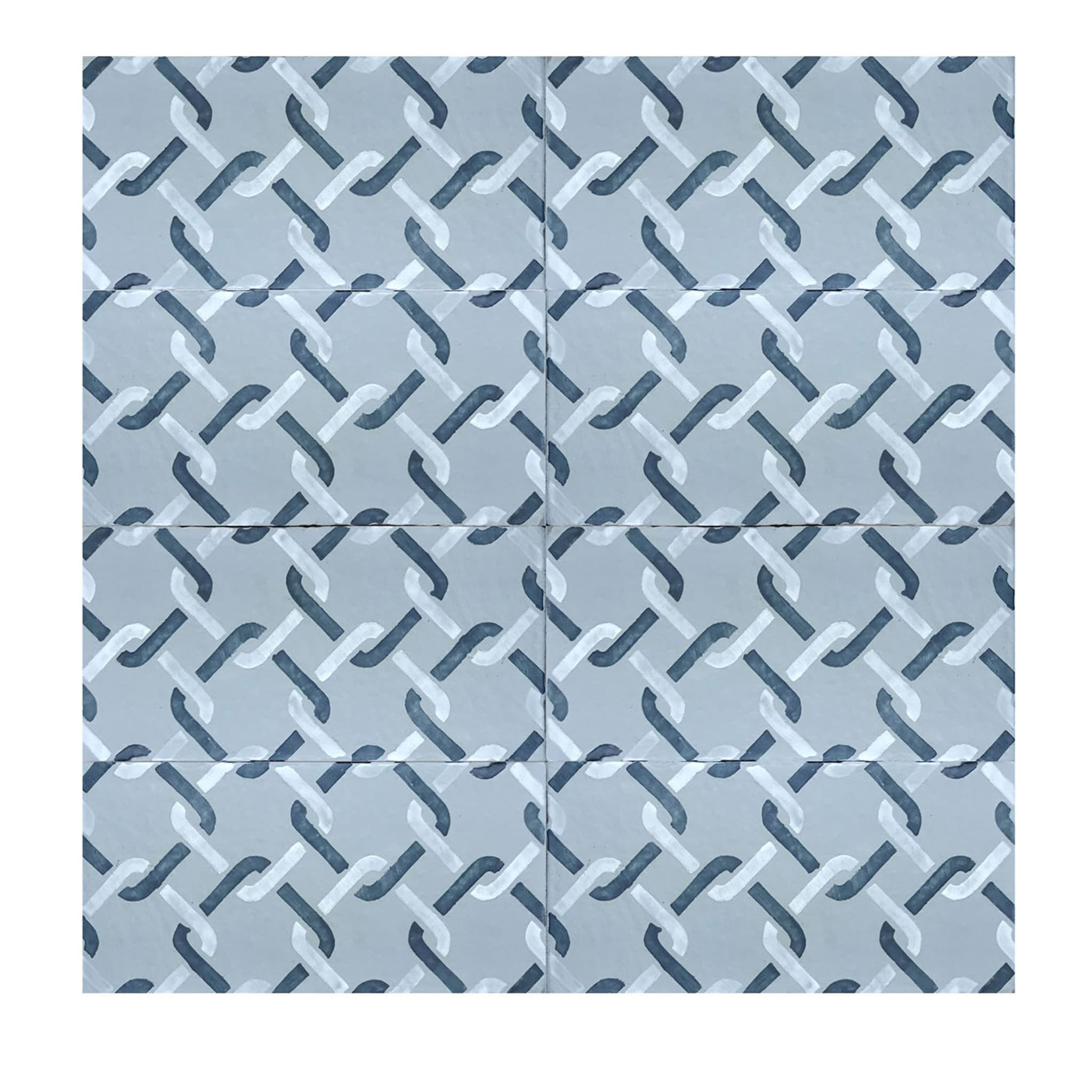 Daamè Set of 50 Rectangular Light-Blue Tiles #1 - Main view