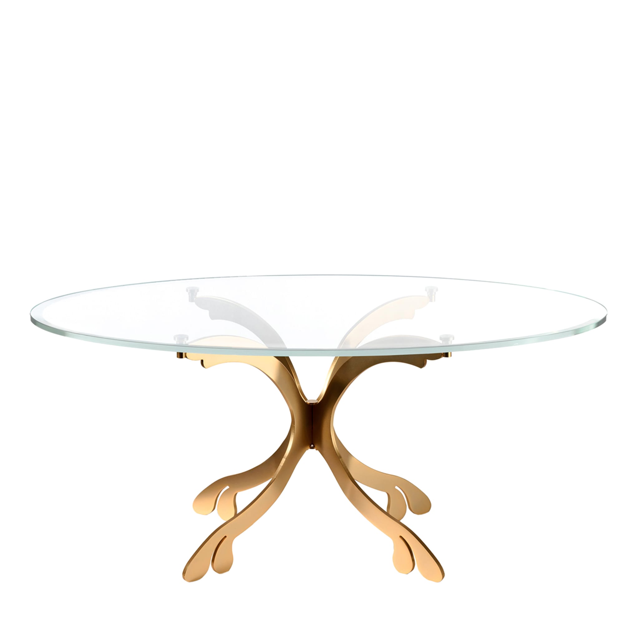 OVAL DECO COFFEE TABLE - GOLD - Main view
