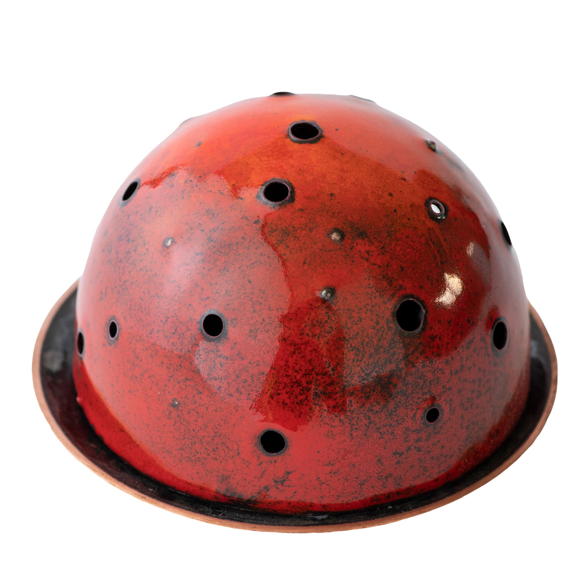 Little Dome Pierced Red Incense Diffuser - Main view