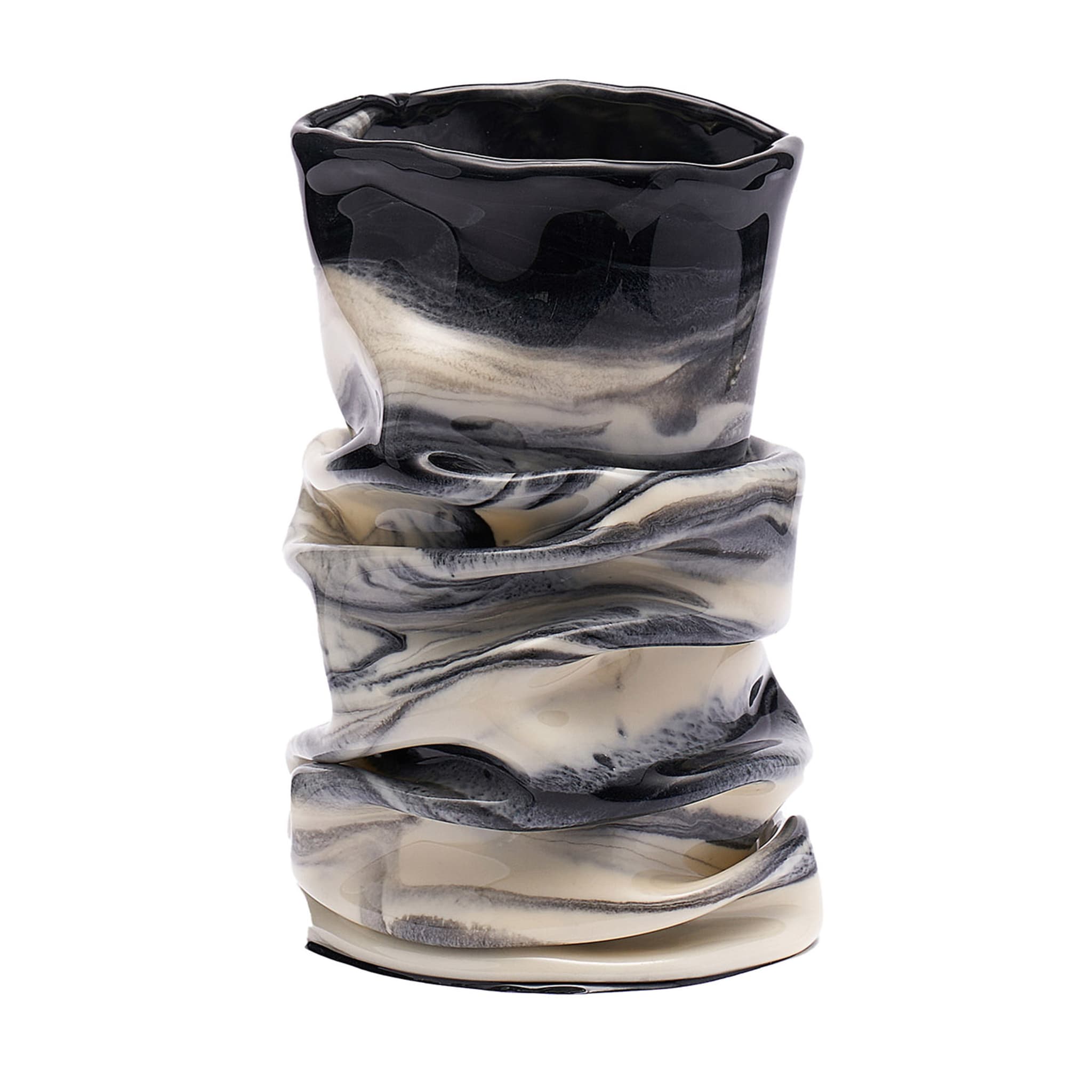 Venere Große marmorierte Vase - Hauptansicht