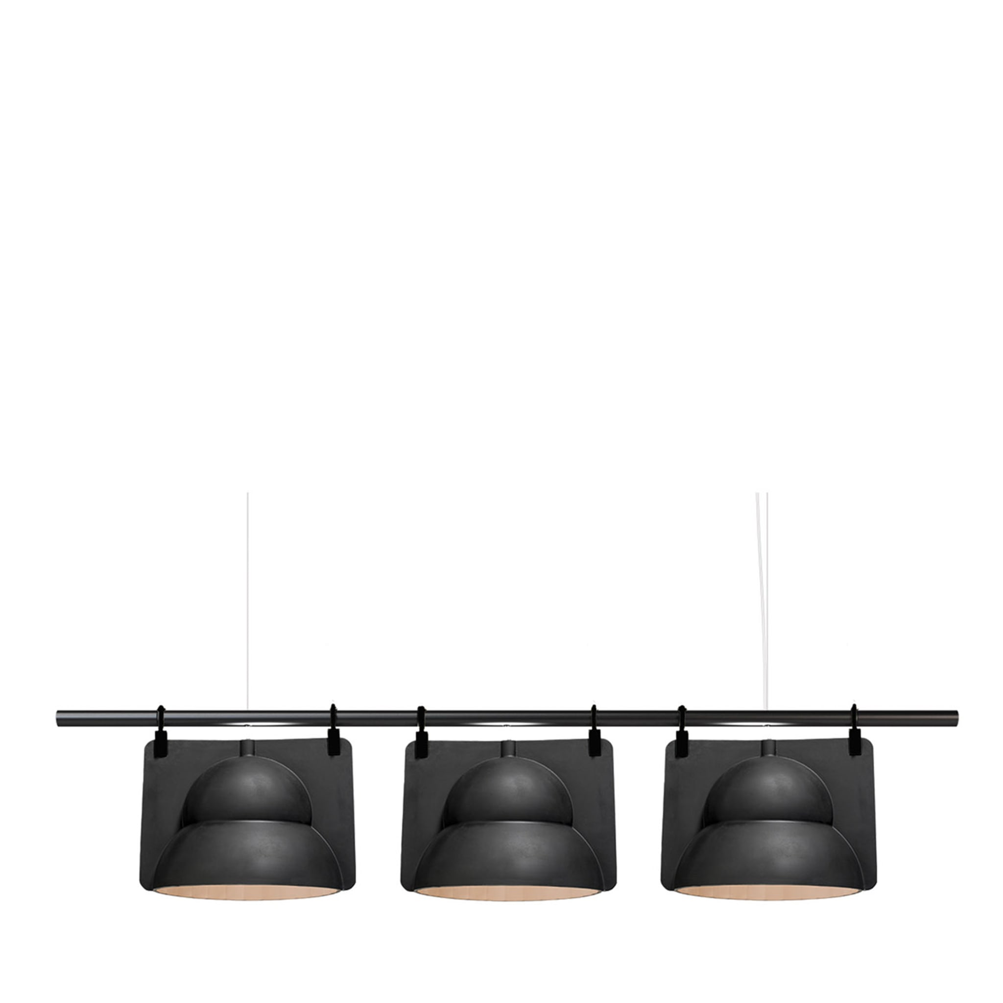  Lámpara de techo negra Street Lamp Hang Trio - Vista principal